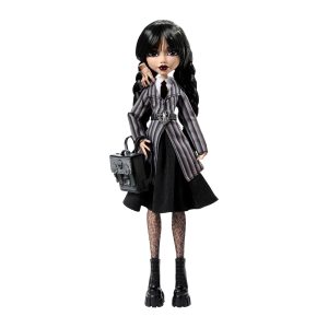 Monster High-Mercredi Addams en Uniforme-Poupée Avec La Chose