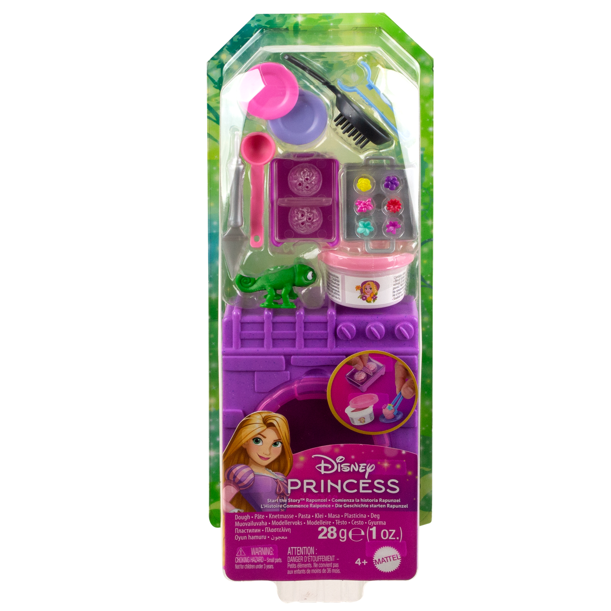 Disney Princess Enchanted Stories Rapunzel Baking Set W/ Dough & 15 Accessories. Inspired By Movie - Image 6