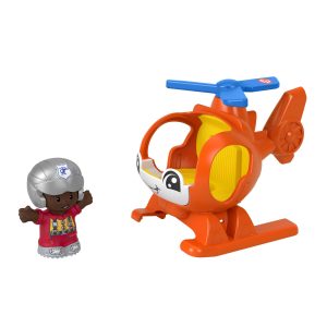 Fisher-Price Little People Hélicoptère et Figurine Pilote
