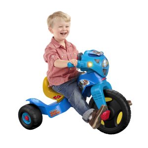 Fisher-Price Paw Patrol Lights & Sounds Trike Push & Pedal Ride-On Toddler Tricycle