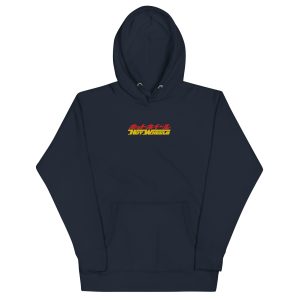 Hot Wheels in Katakana Navy Embroidered Hoodie