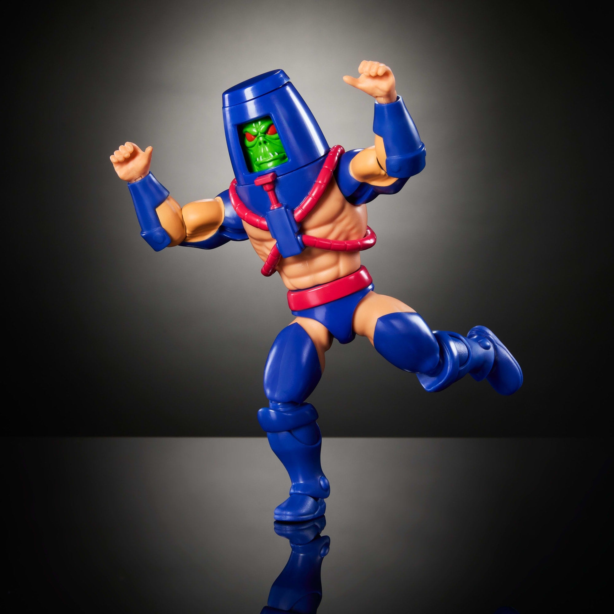 Masters of the Universe Origins Figura de Acción Cartoon Collection Man-E-Faces de 5.5 pulgadas - Image 6