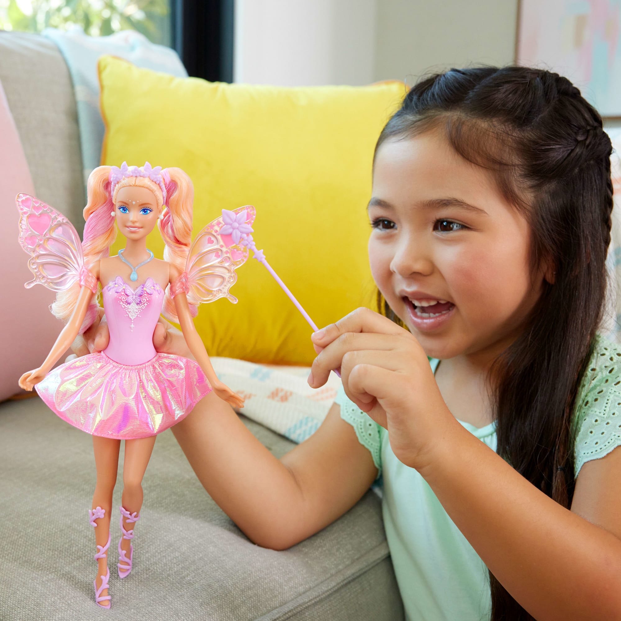 Barbie Muñeca Hada Colores Mágicos - Image 2