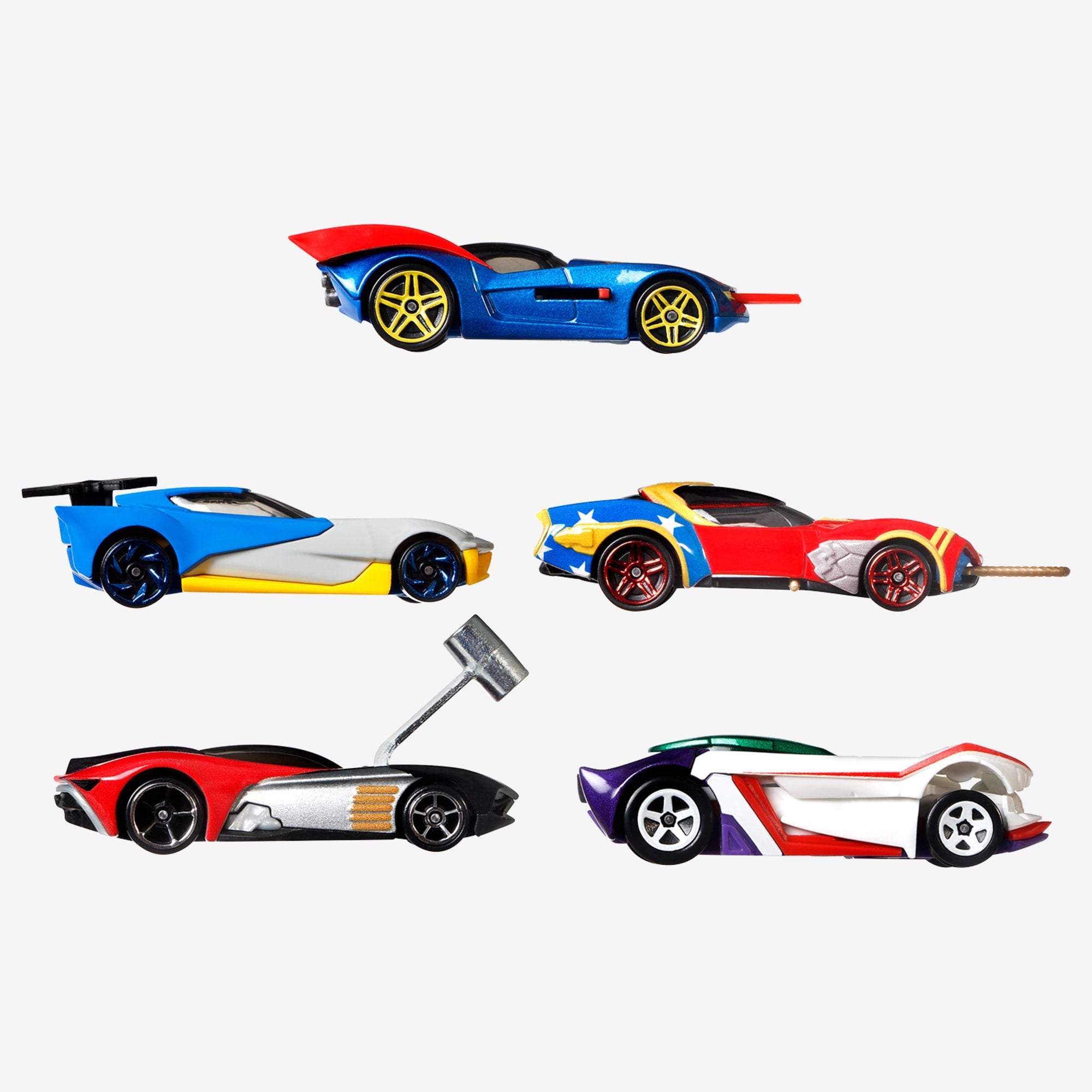 Hot Wheels DC Character Car 5-Pack - Image 4