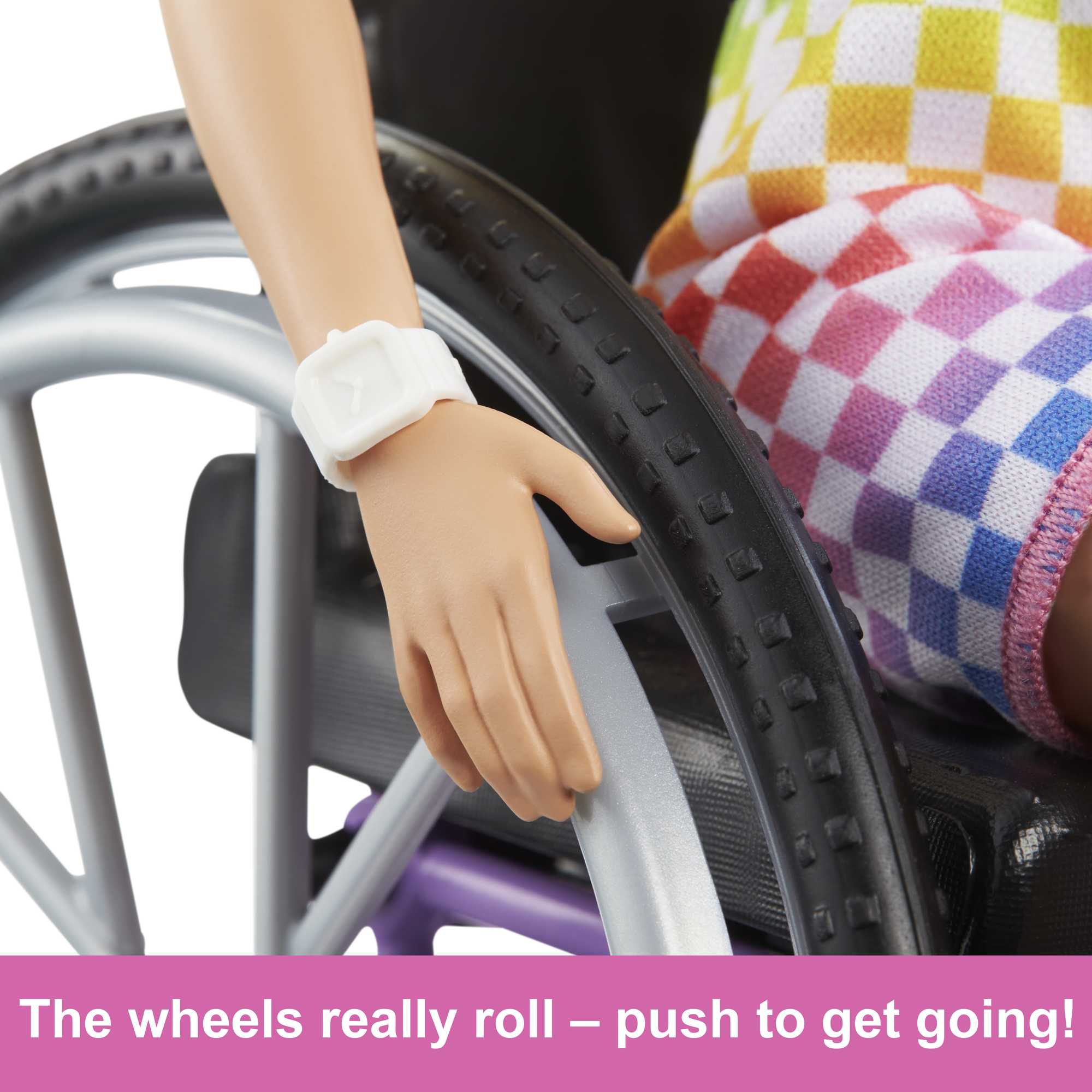 Barbie Doll With Wheelchair And Ramp. Blonde. Barbie Fashionistas - Image 2