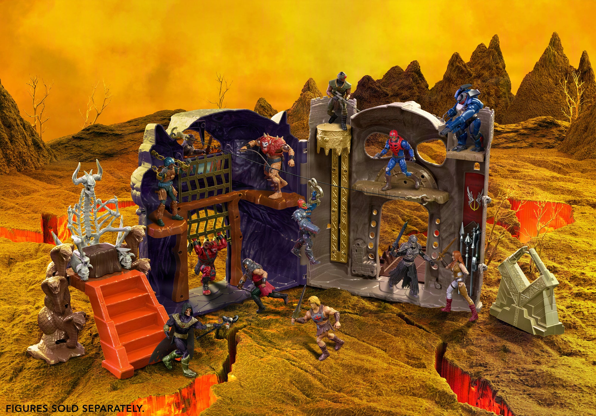 Masters of the Universe Película Playset Set de Juego 2 en 1 de Eternia - Image 2