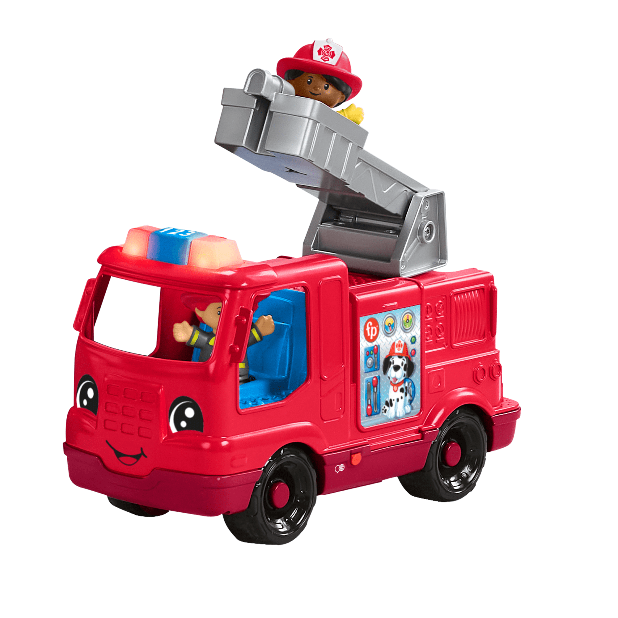 Fisher-Price Little People Camion de Pompiers. Musical. Multilingue - Image 4