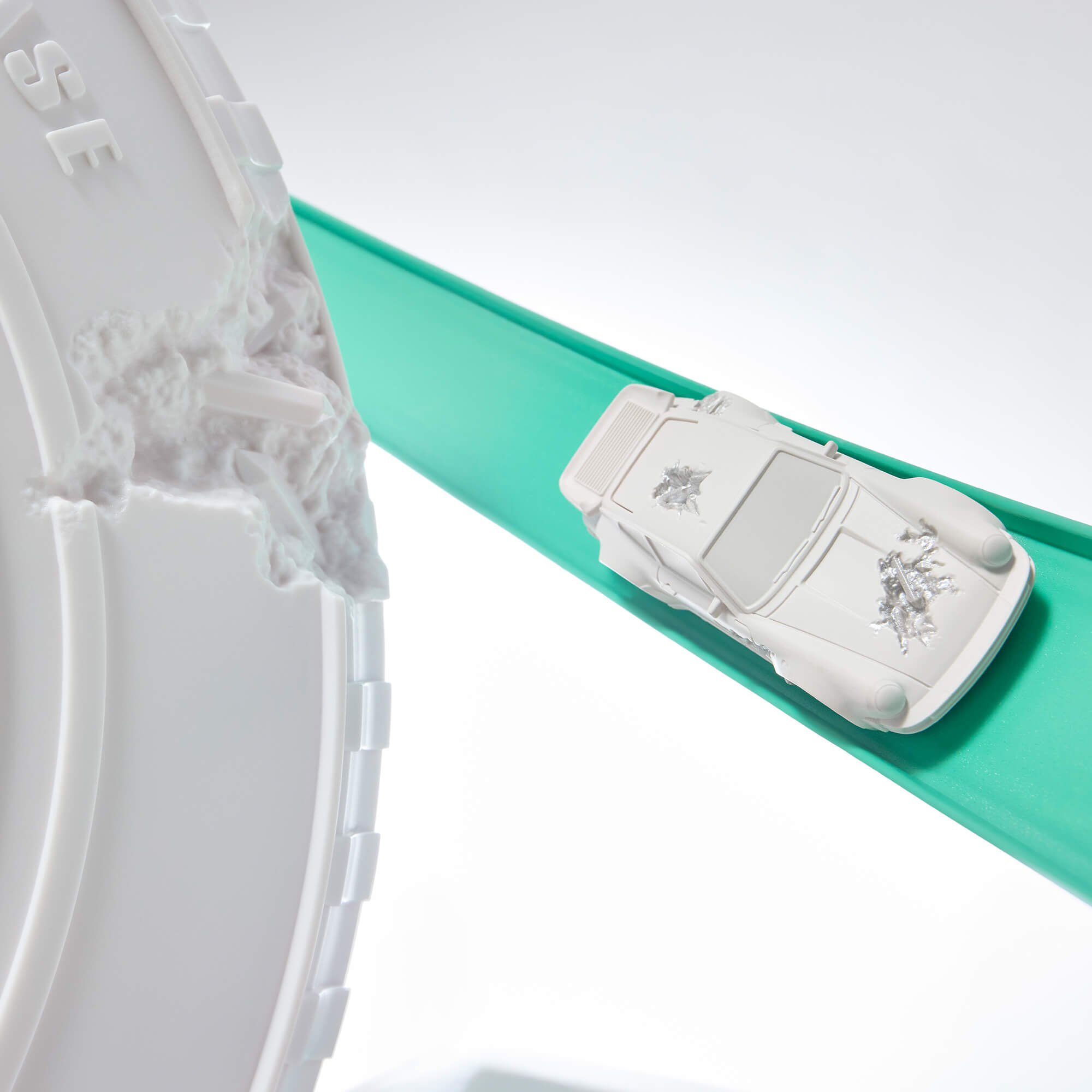 Hot Wheels x Daniel Arsham Eroded Porsche 930 and Rally Case - Image 11