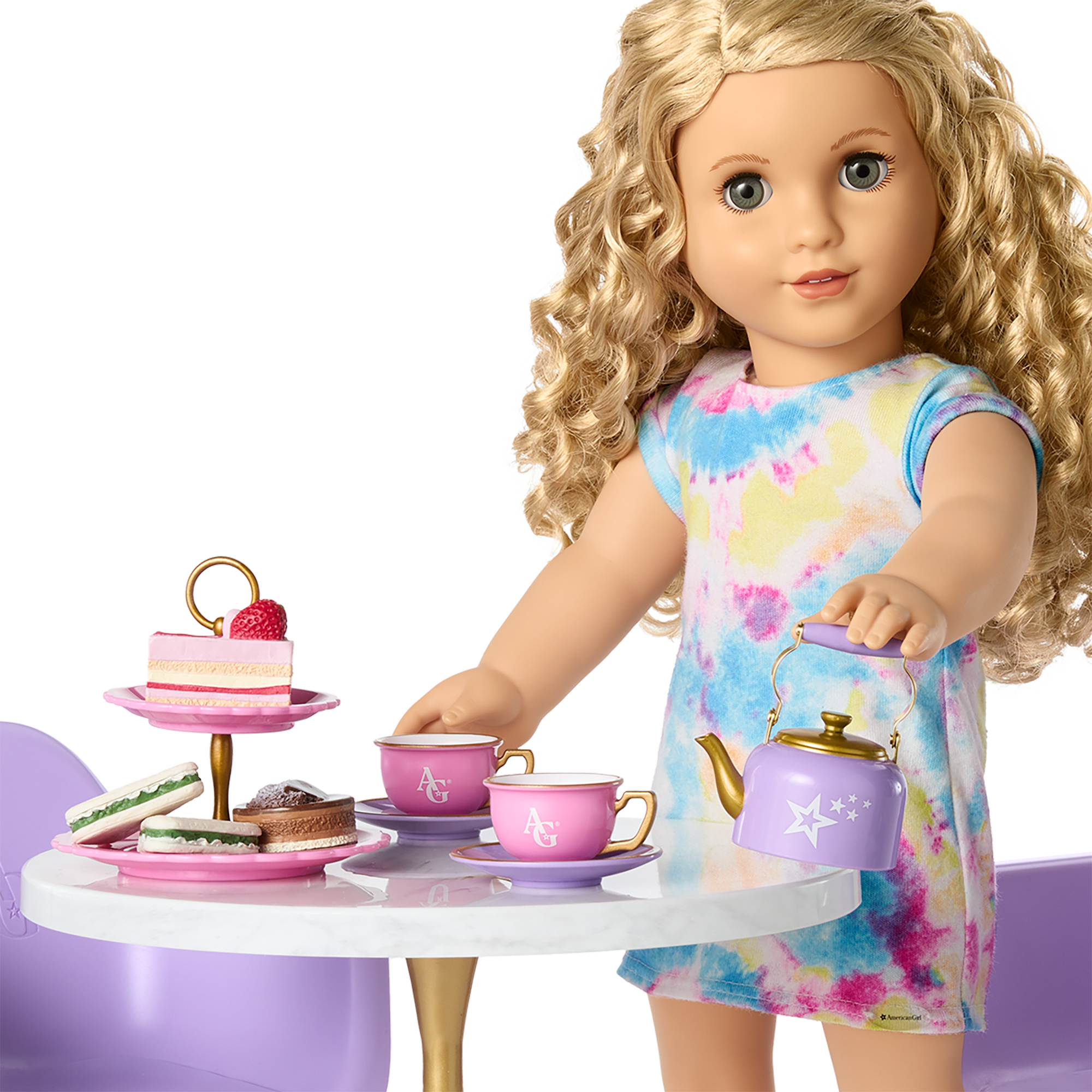 Tea for Two Set for 18-inch Dolls - Image 5