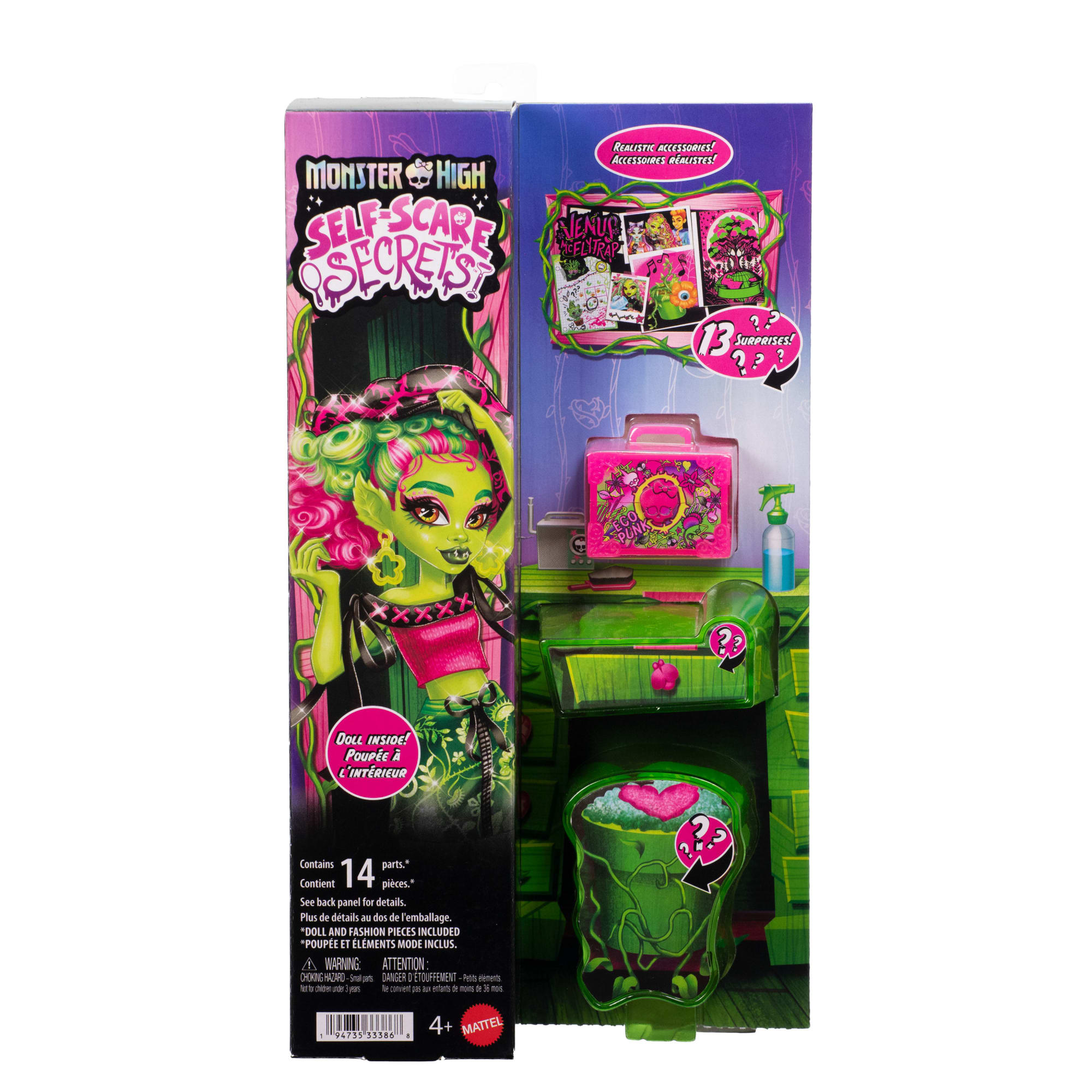 Monster High Coffret Secrets de Beauté Terreur & Bien-Être Venus Mcflytrap - Image 6