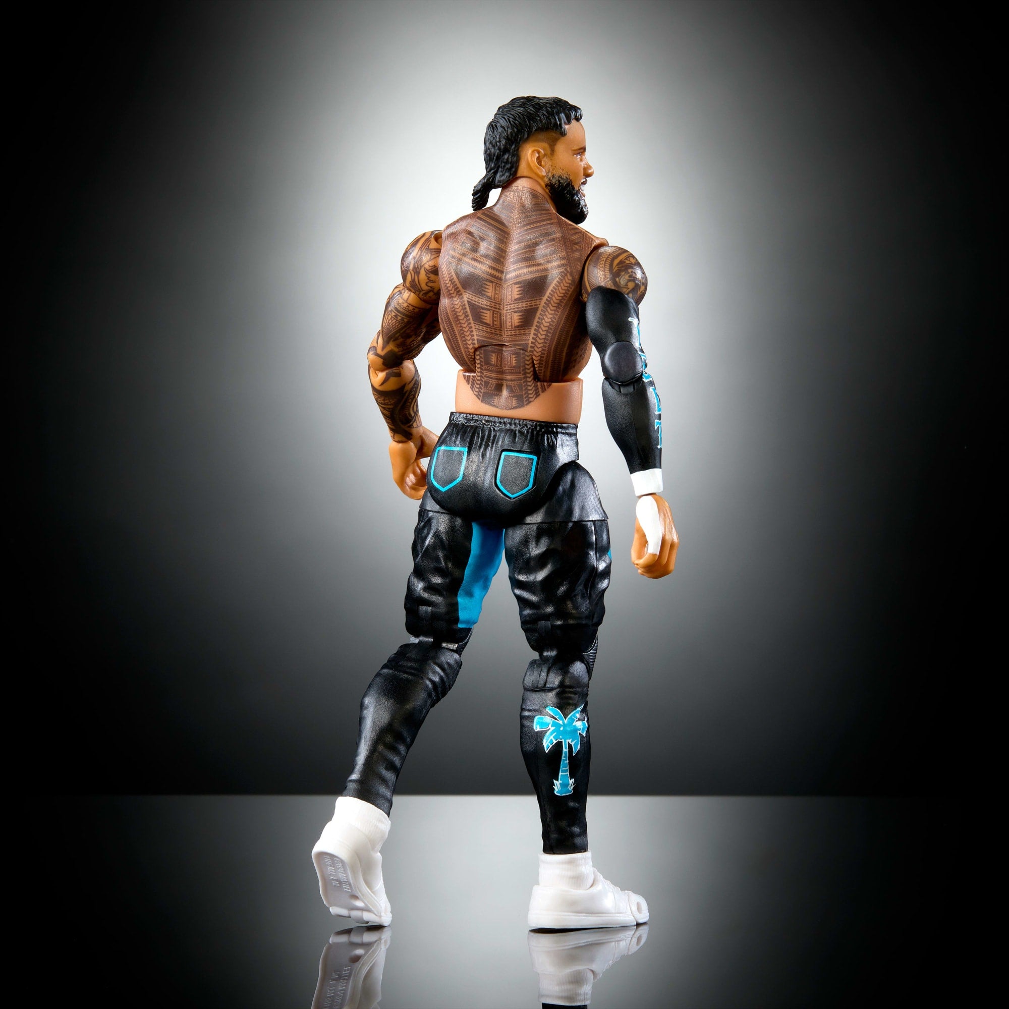 WWE Figura de Acción Elite Jey Uso azul - Image 6