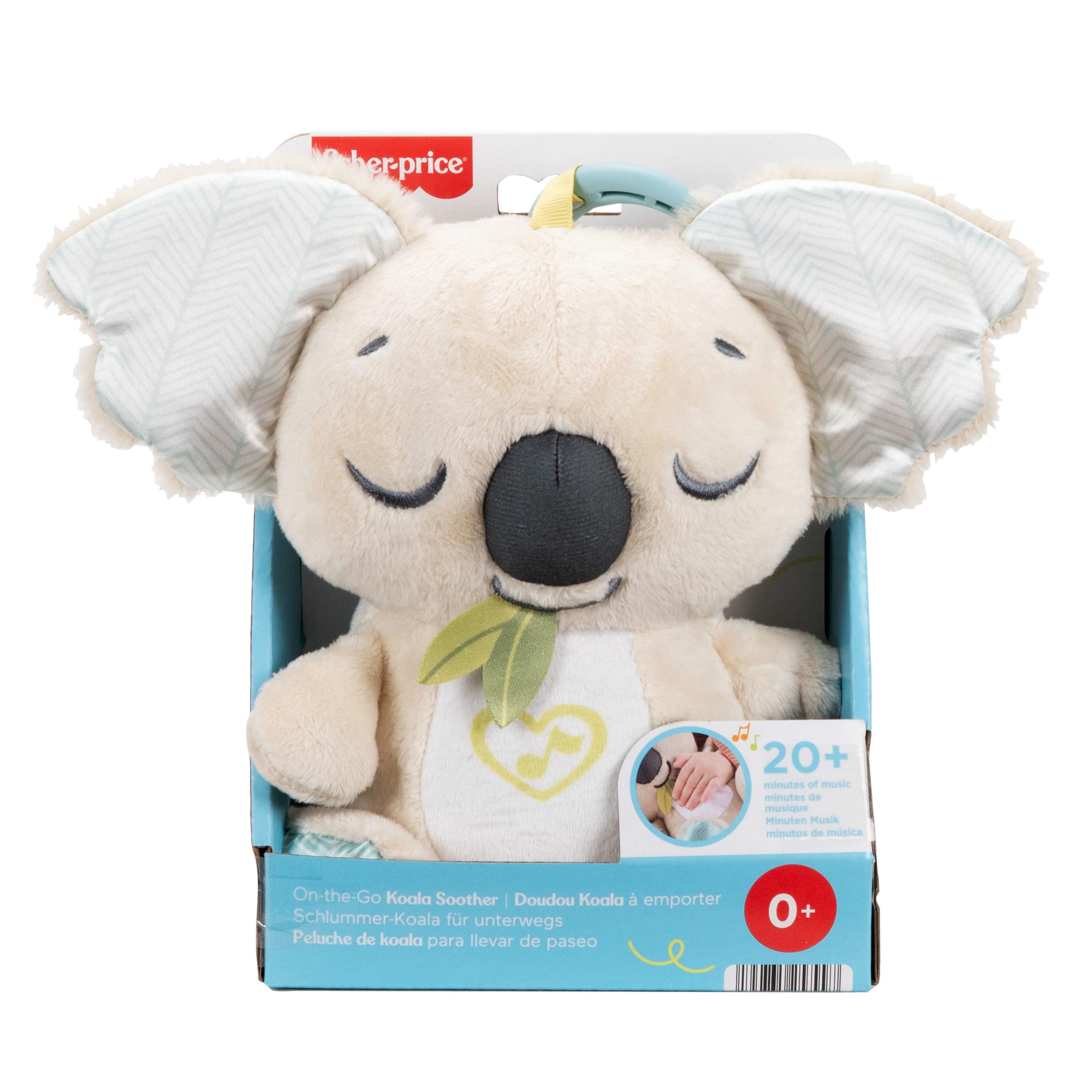 Fisher-Price On-The-Go Koala Soother Toy. Plush Portable Sound Machine For Newborns - Image 6