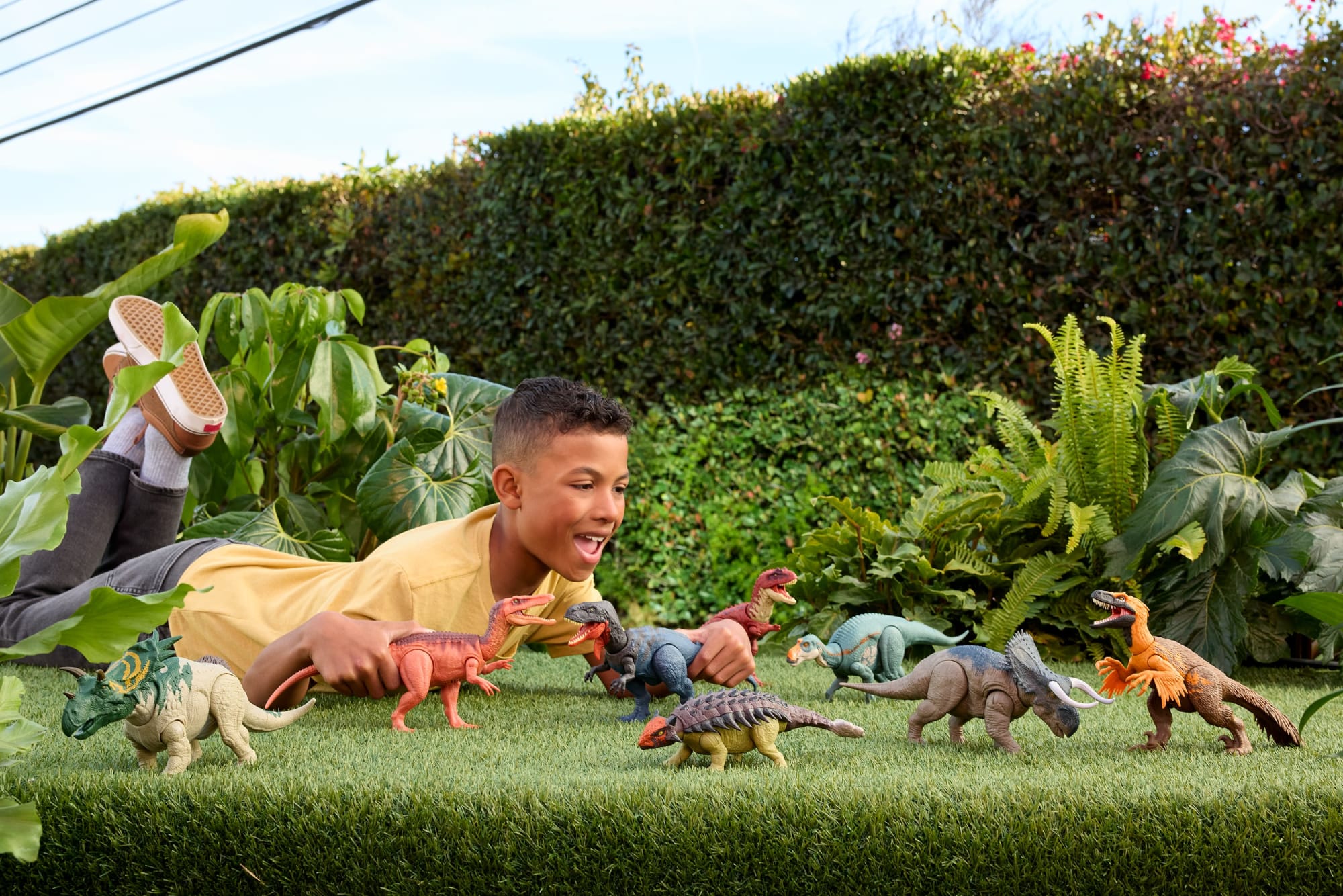 Jurassic World Dinossauro de Brinquedo Rebirth Rugido Selvagem Utahraptor - Image 2