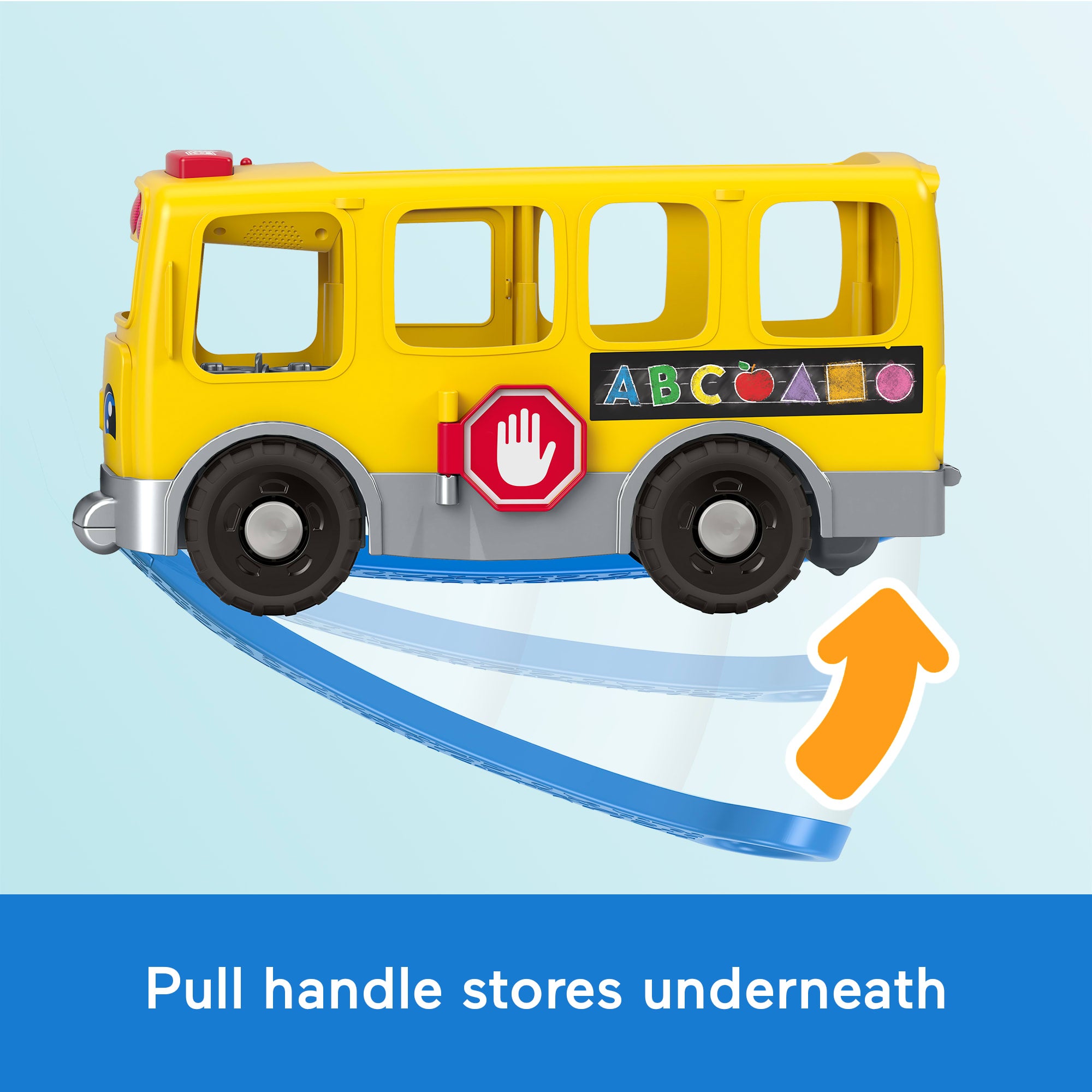 Fisher-Price Little People Big Yellow School Bus & Community Heroes Figures. Multilanguage Version - Image 5