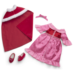 Disney Princess Belle Winter Dress & Cape Outfit for 18-inch Dolls by American Girl®