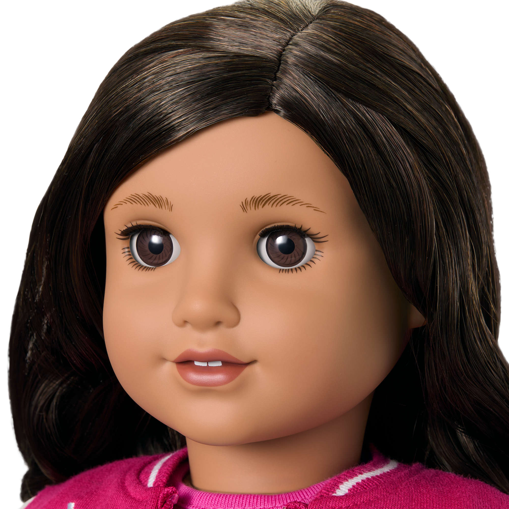 Truly Me™ 18-inch Doll #108 with curly black-brown hair - Image 5