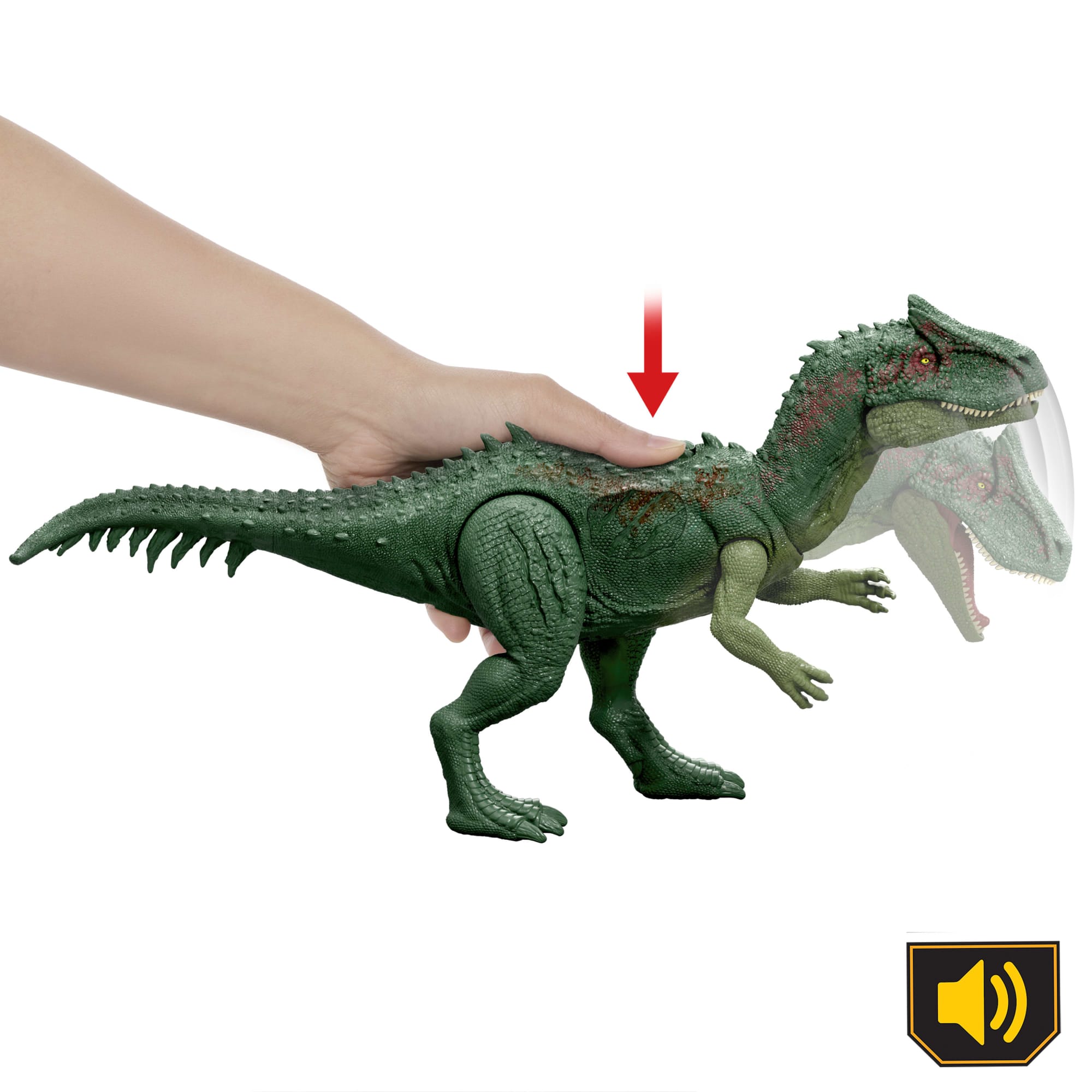 Jurassic World Renaissance-Ultimate Damage-Figurine Allosaure Lumineux - Image 3