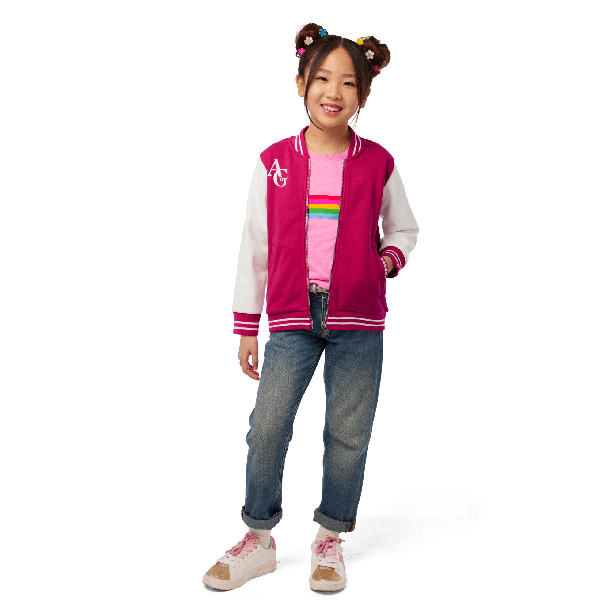 AG™ Star Squad Varsity Jacket for Girls & Adults - Image 3