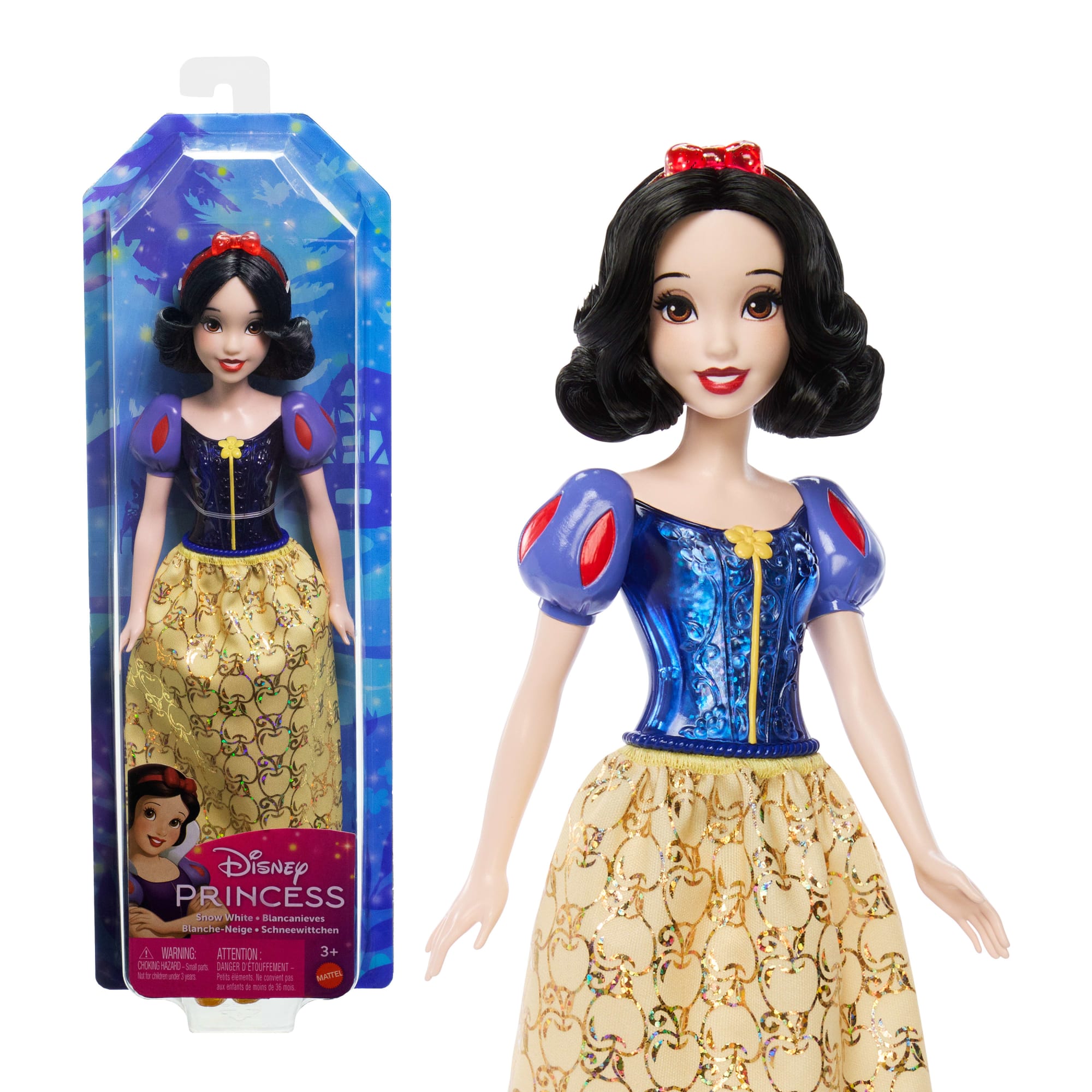 Disney Princesa Muñeca Falda con Brillos Sorpresa - Image 3