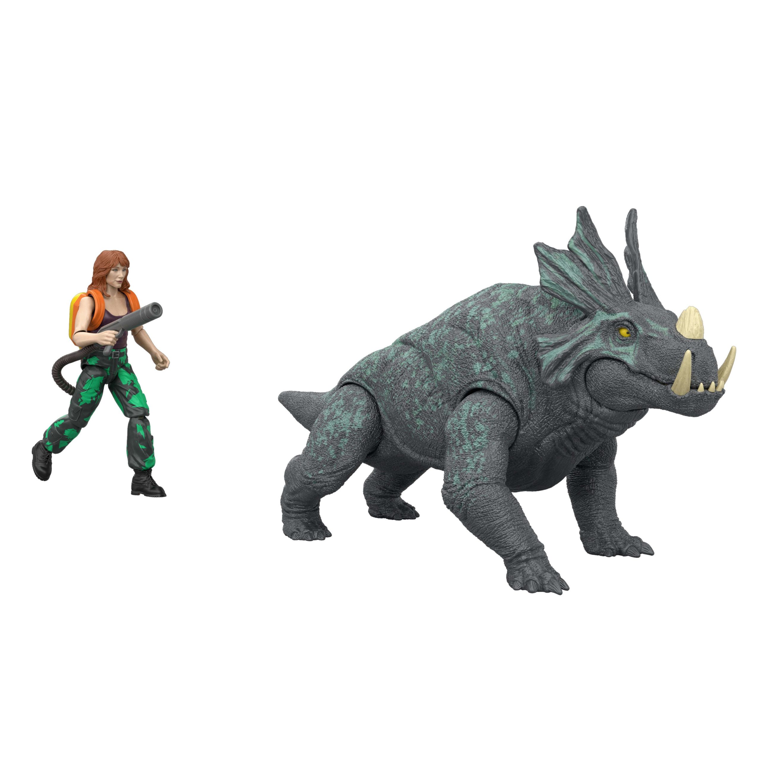 Jurassic World Legacy Collection Reimagined Claire & Gyrosphere Escape Pack With Dinosaur Figure - Image 3