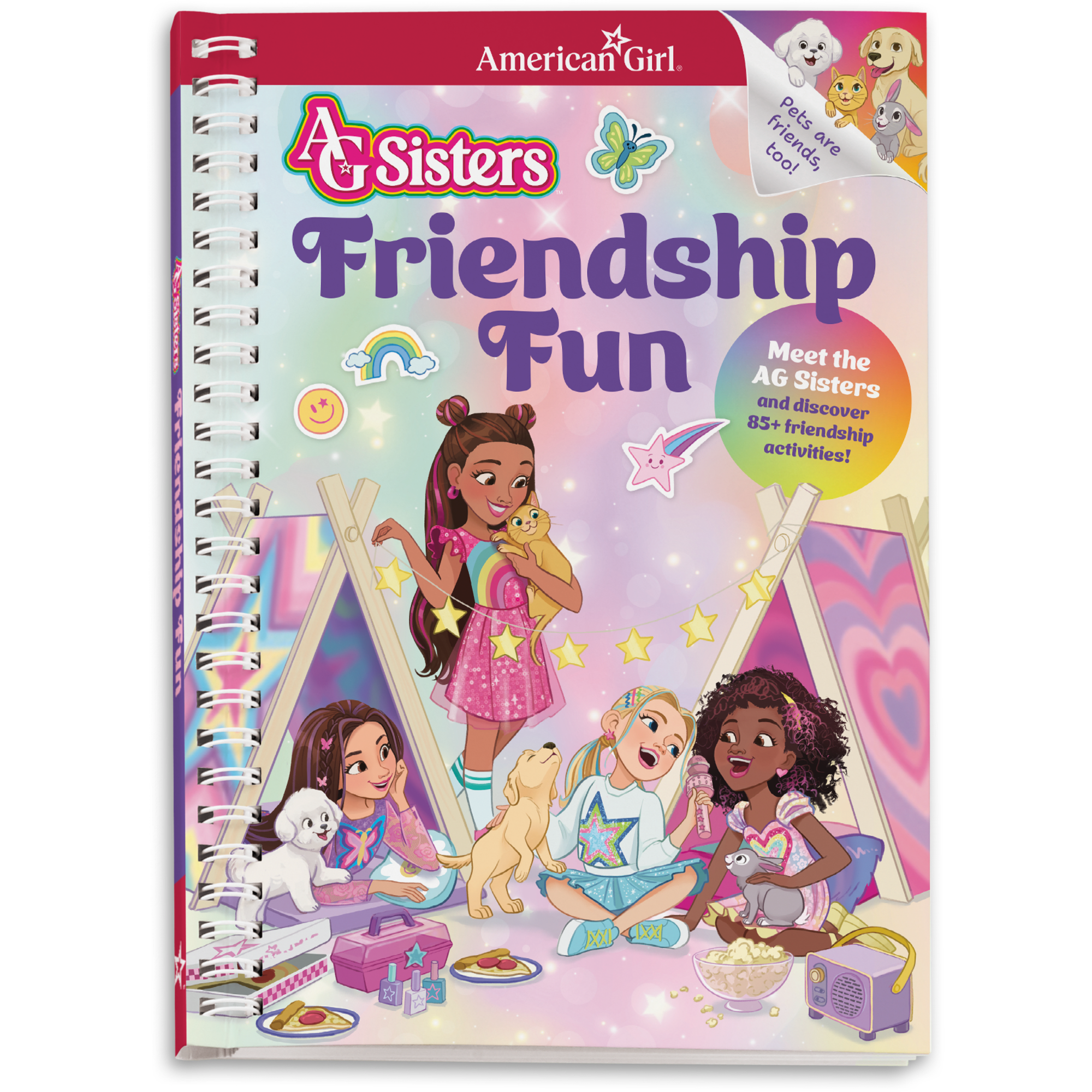 AG Sisters™ Jozette™ Doll. Book & Doll Carrier - Image 6