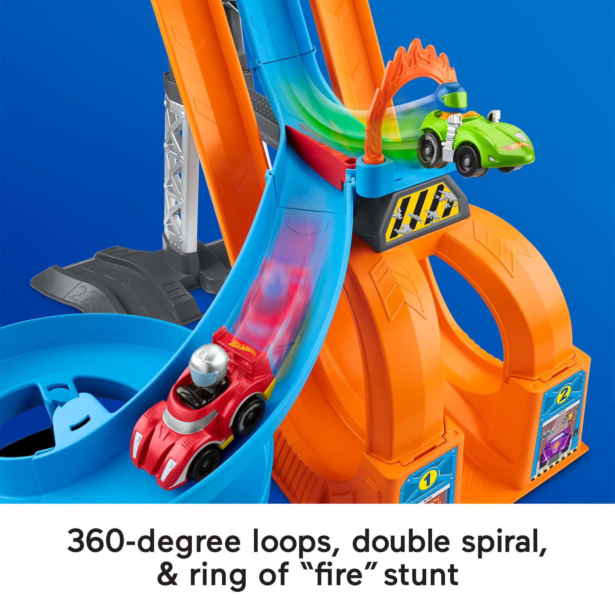 Hot Wheels Racing Loops Tower By Little People - Image 4