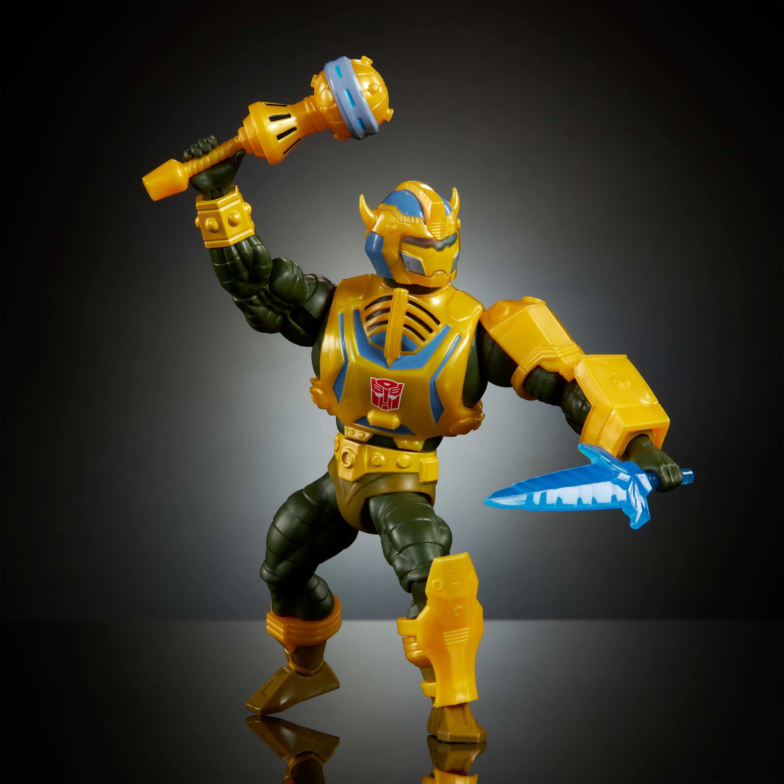 Masters of the Universe Origins Figura de Acción Man-At-Arms Armadura Bumblebee - Image 4