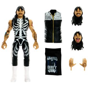WWE Ultimate Edition Dirty Dominik Mysterio Action Figure & Accessories Set. 6-Inch Collectible