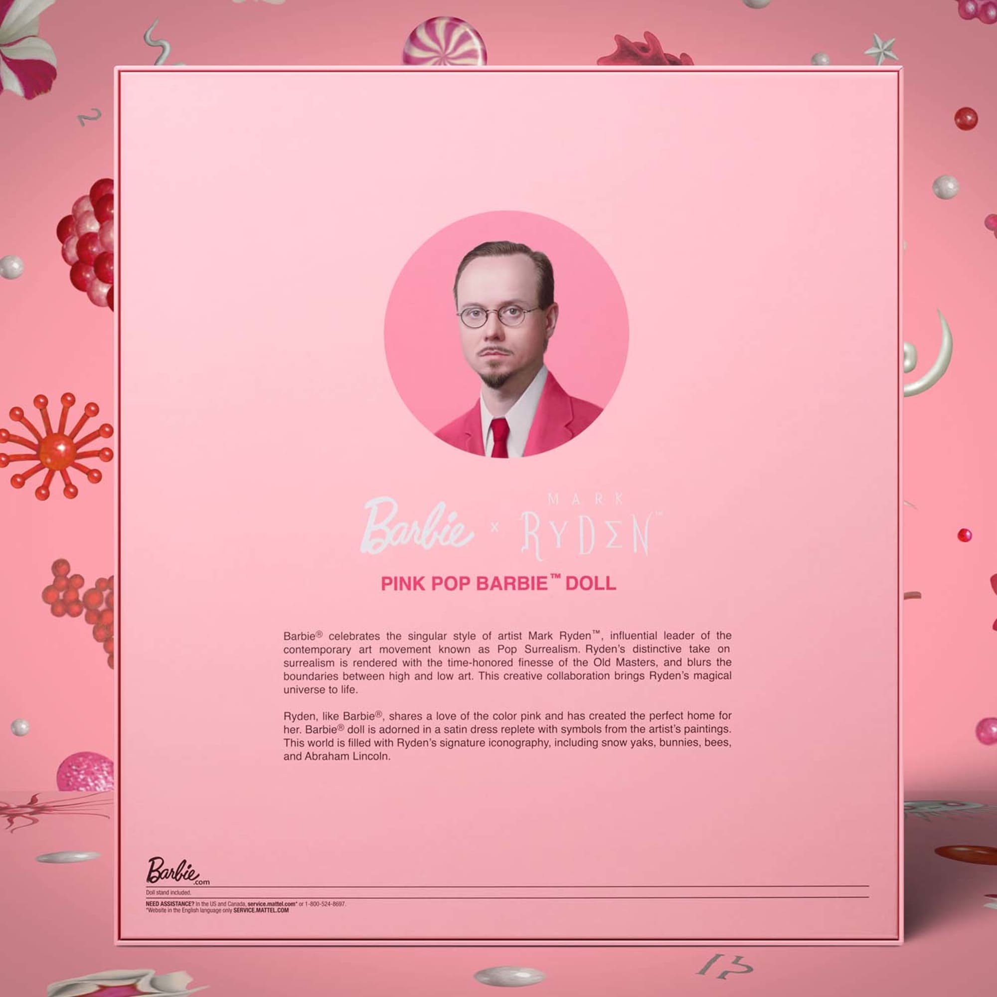Pink Pop Barbie Mark Ryden x Barbie Doll - Image 3