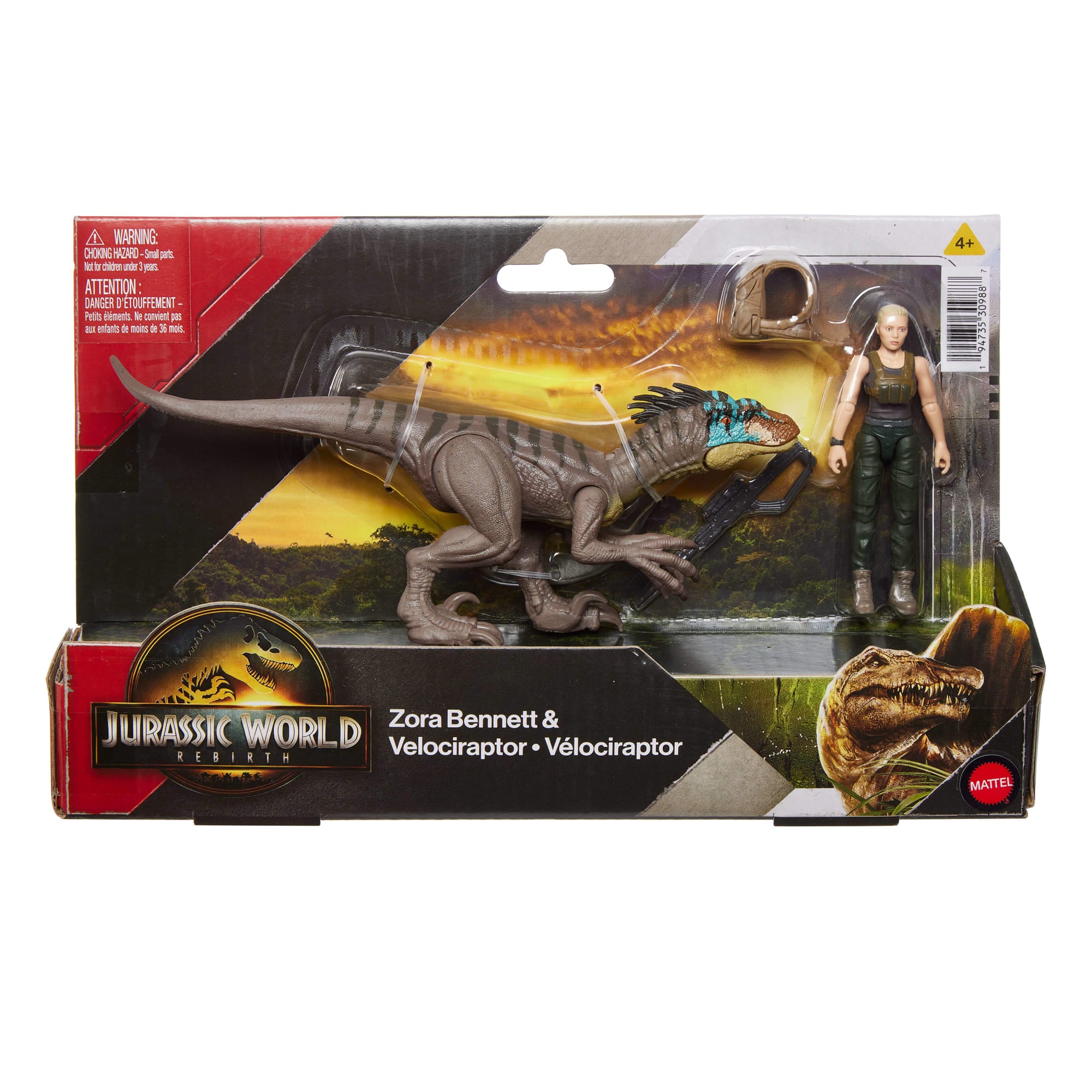 Jurassic World Brinquedo Pacote de humano e dinossauro - Image 6
