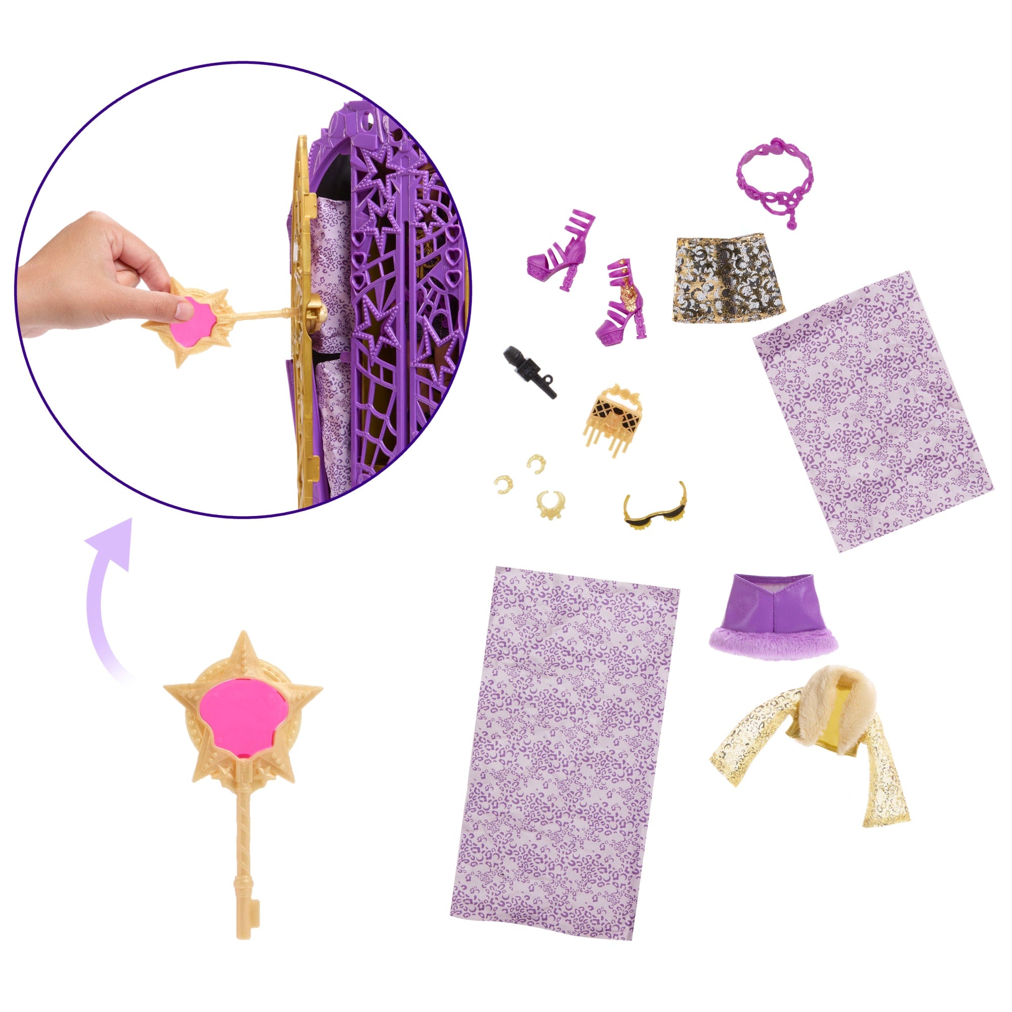 Monster High-Monstrueux Secrets Clawdeen Wolf-Coffret - Image 4