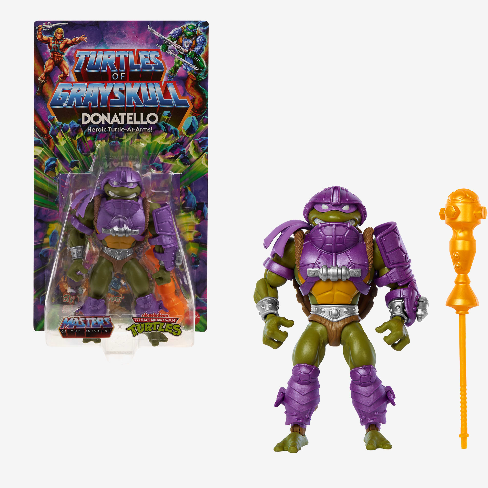 Masters of the Universe Origins Turtles of Grayskull Donatello Action Figure - Image 6