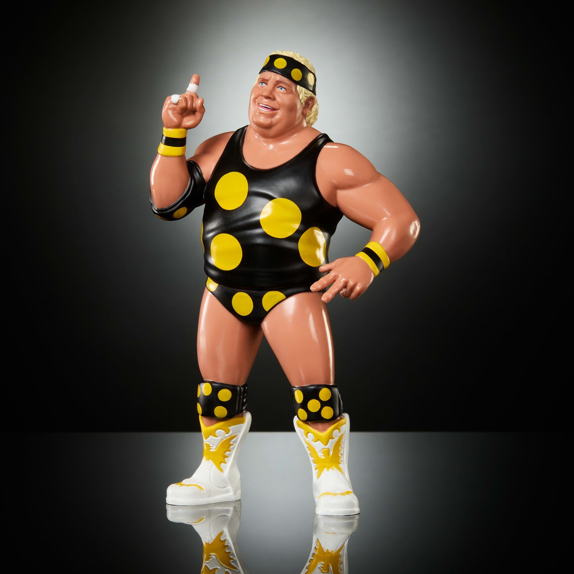 LJN WWE Superstars Dusty Rhodes Action Figure - Image 2