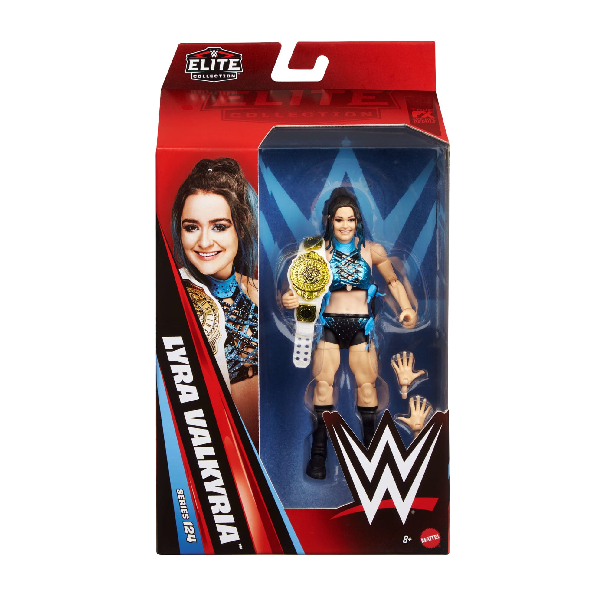 WWE Elite Lyra Valkria Action Figure. Series #124. 6-Inch Collectible With Articulation & Accessories - Image 2