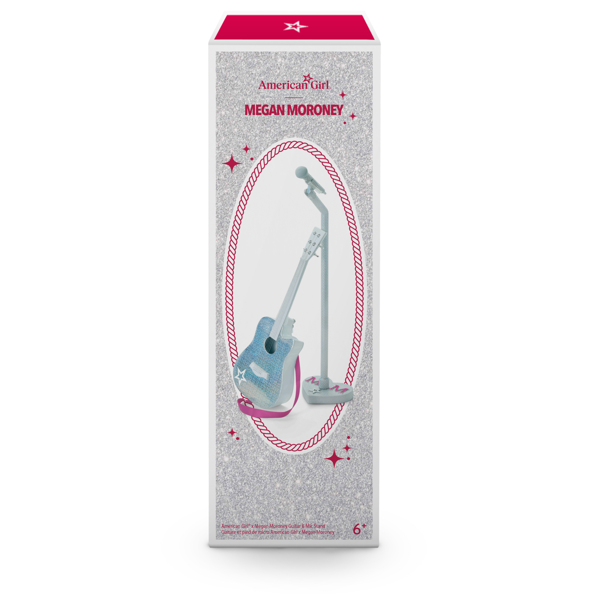 American Girl® x Megan Moroney Guitar & Mic Stand for 18-inch Dolls - Image 6