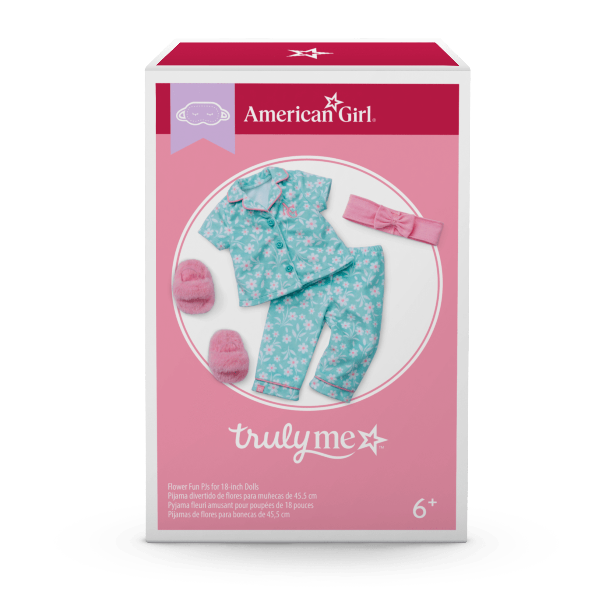 Flower Fun PJs for Girls & 18-inch Dolls - Image 5