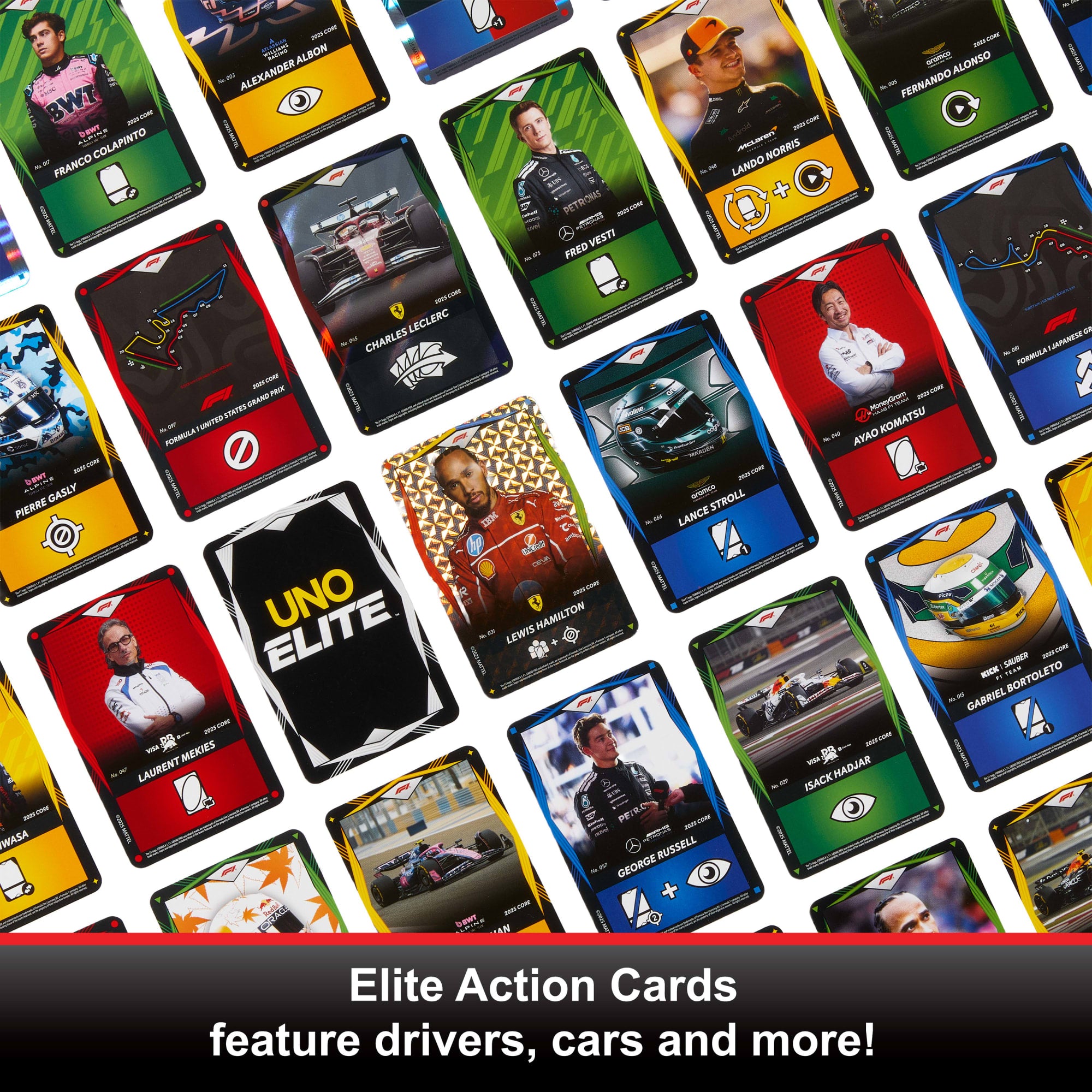 UNO Elite Formula 1 2025 Core Edition Booster Set - Image 5