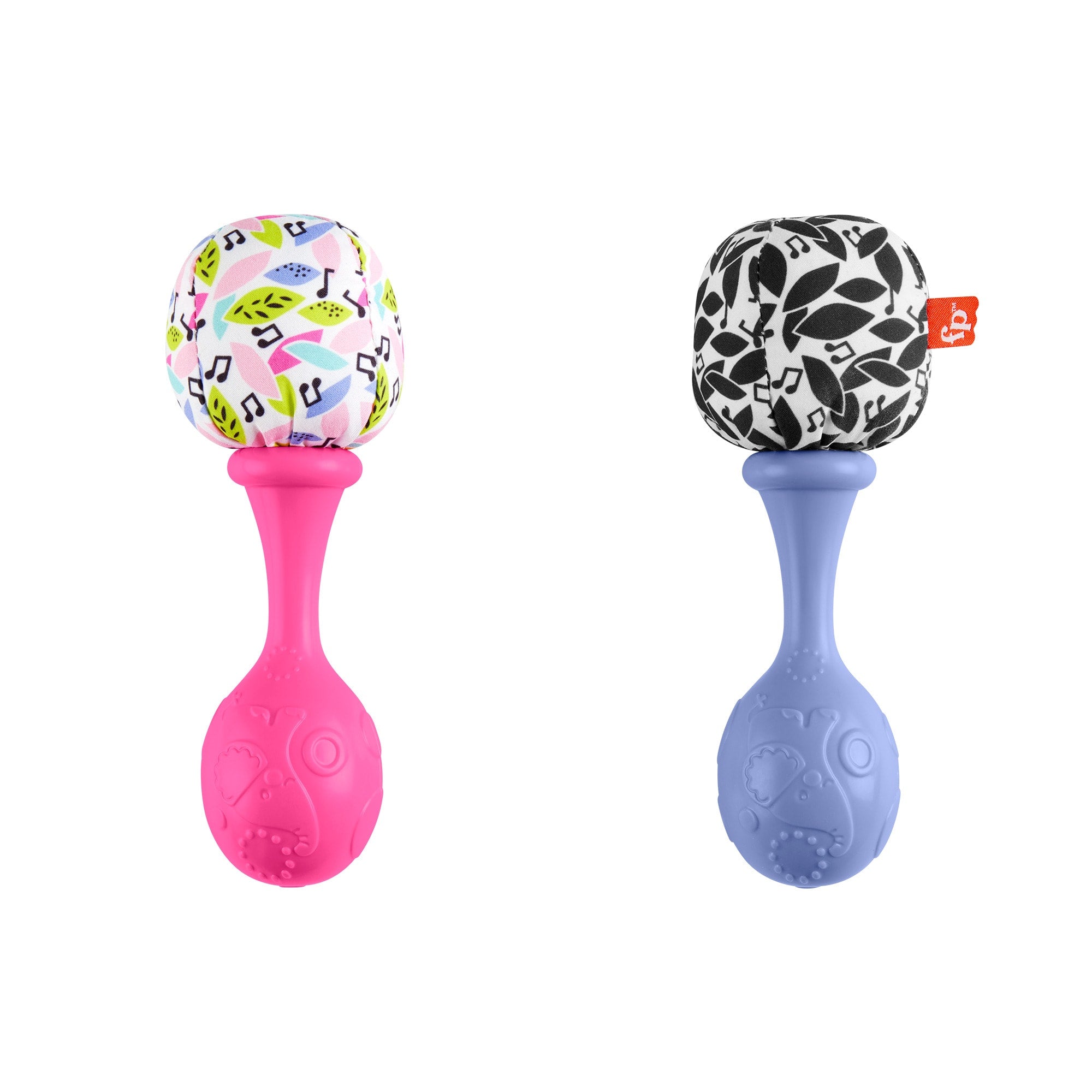 Fisher-Price Rattle 'n Rock Maracas Set Of 2 Baby Rattles. Newborn Toys. Pink - Image 5