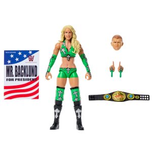 WWE Elite Legends Michelle Mccool Action Figure & Accessories. Series 30 6-Inch Collectible Set