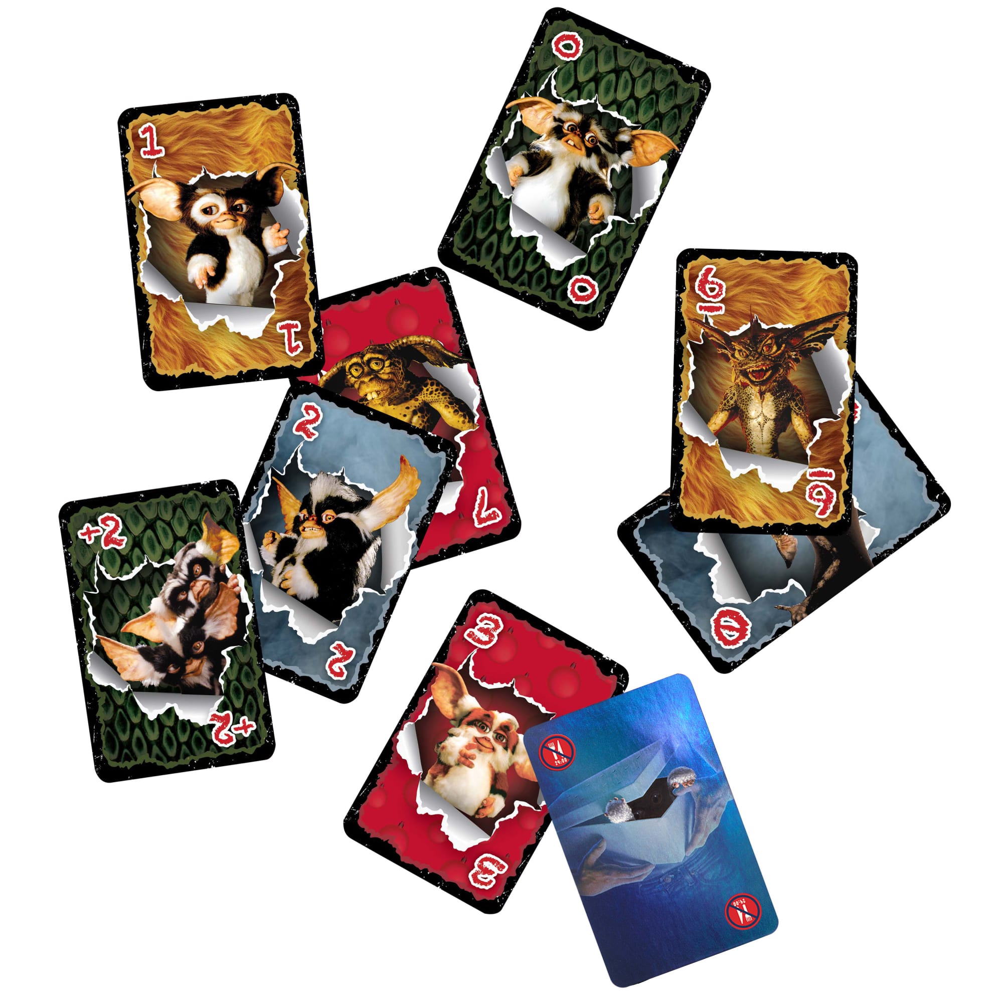 UNO Fandom Gremlins Card Game For Kids. Adults & Families. Travel & Camping For 2-10 Players - Image 3