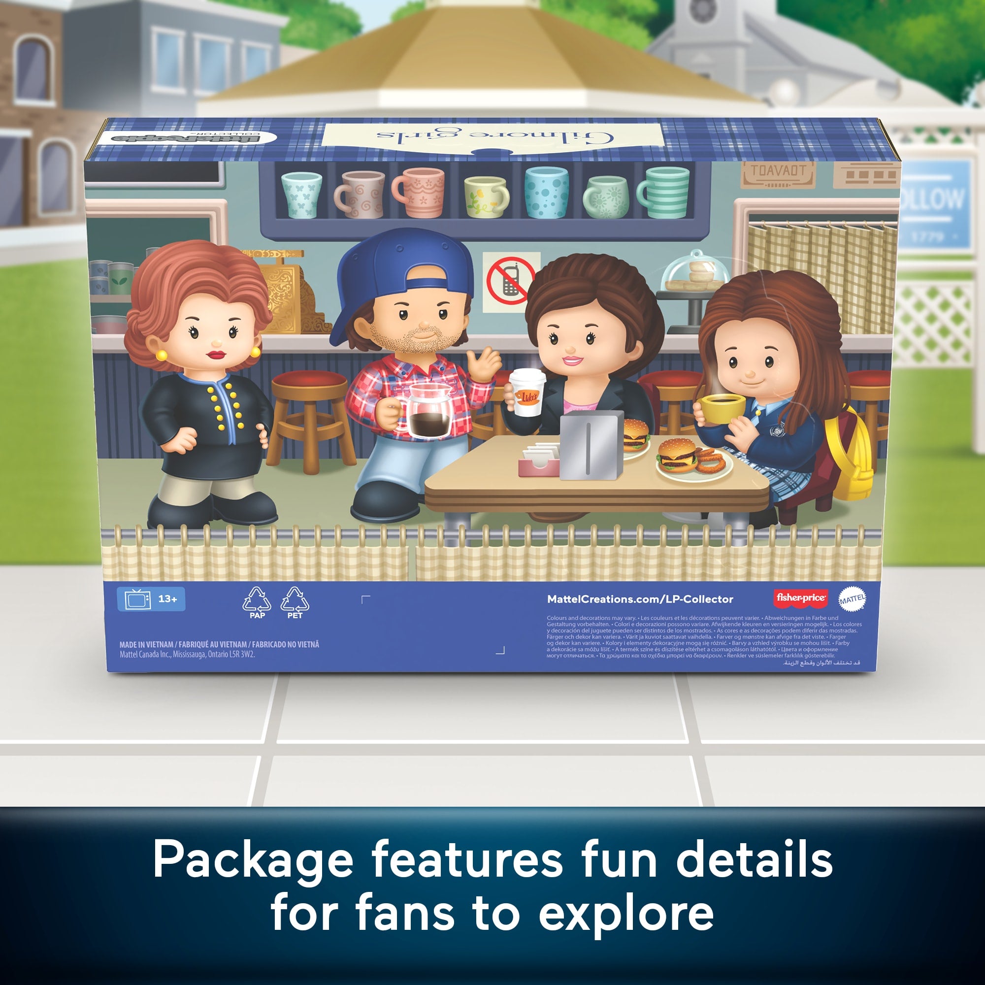 Little People Collector Gilmore Girls Tv Show Special Edition Set For Fans. 4 Figures - Image 4