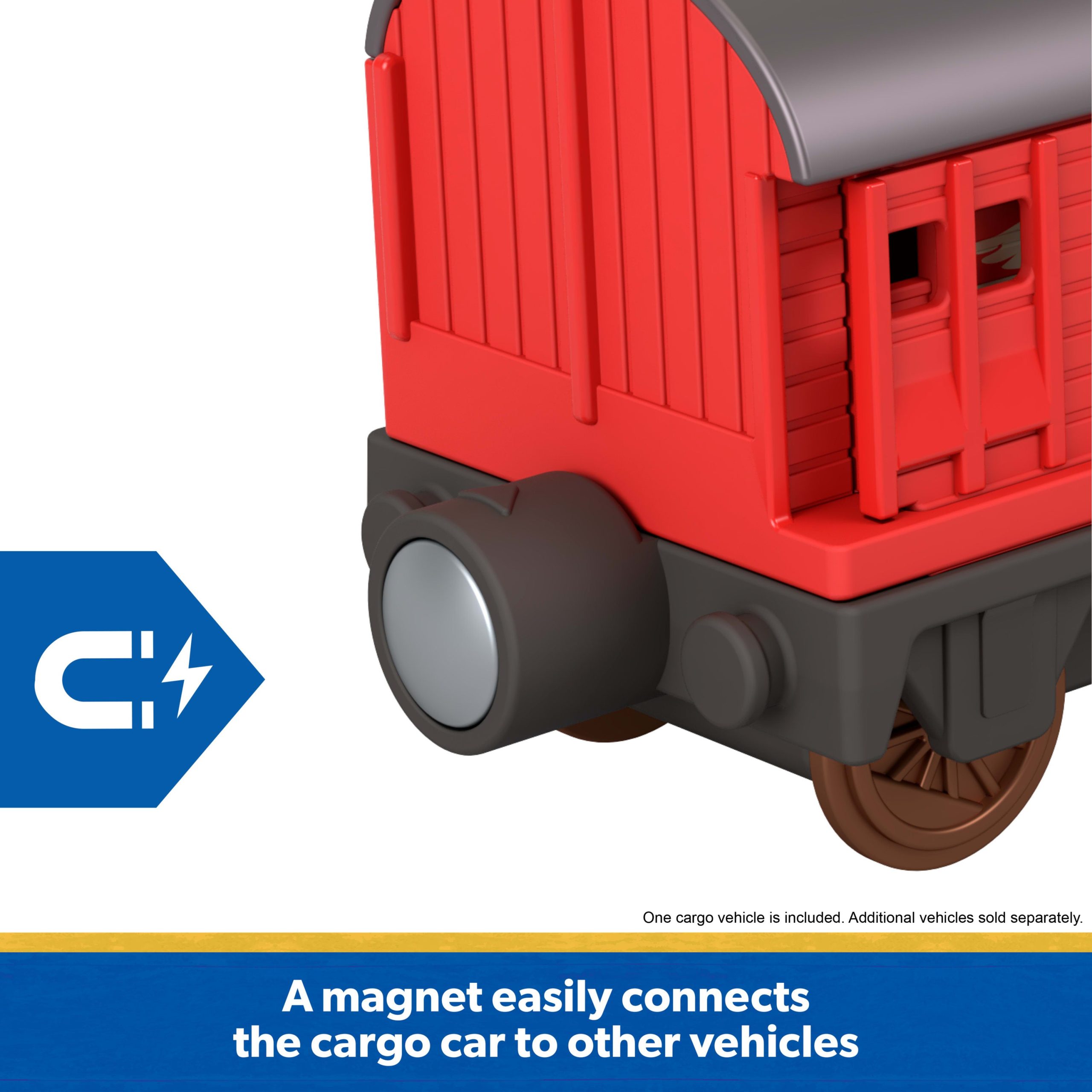 Thomas & Friends By Fisher-Price Motorized Percy Engine & Mail Car. Battery-Powered Toy Train - Image 4