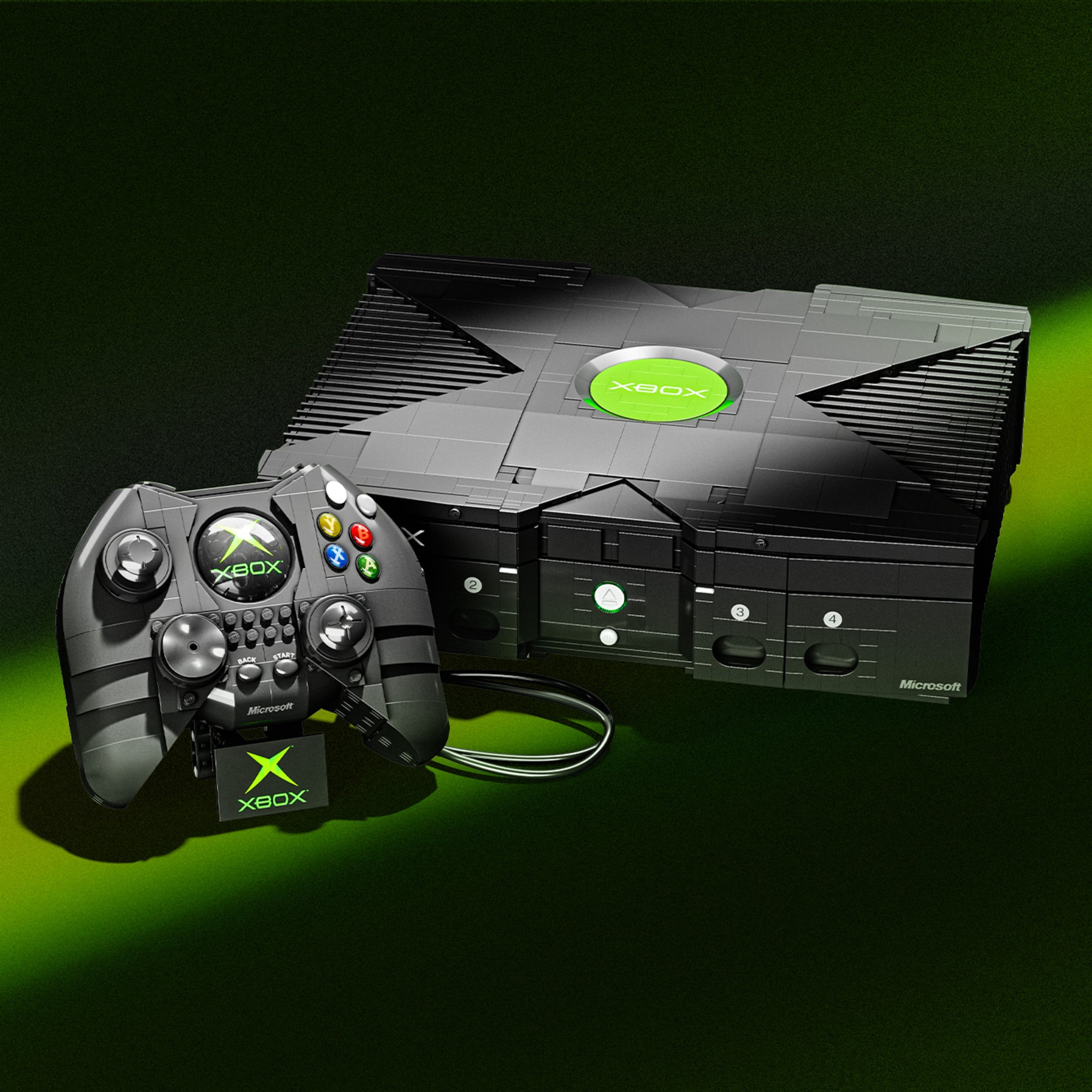 Mattel Brick Shop Microsoft XBOX Building Set - Image 7