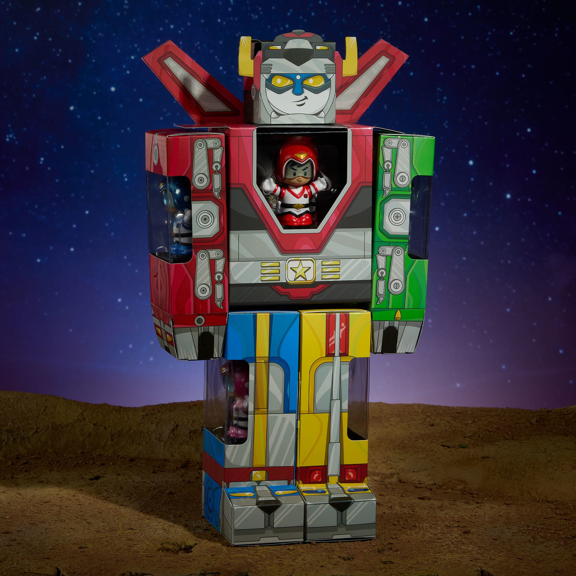 Little People Collector Voltron 40th Anniversary Gold Label Set - Image 5