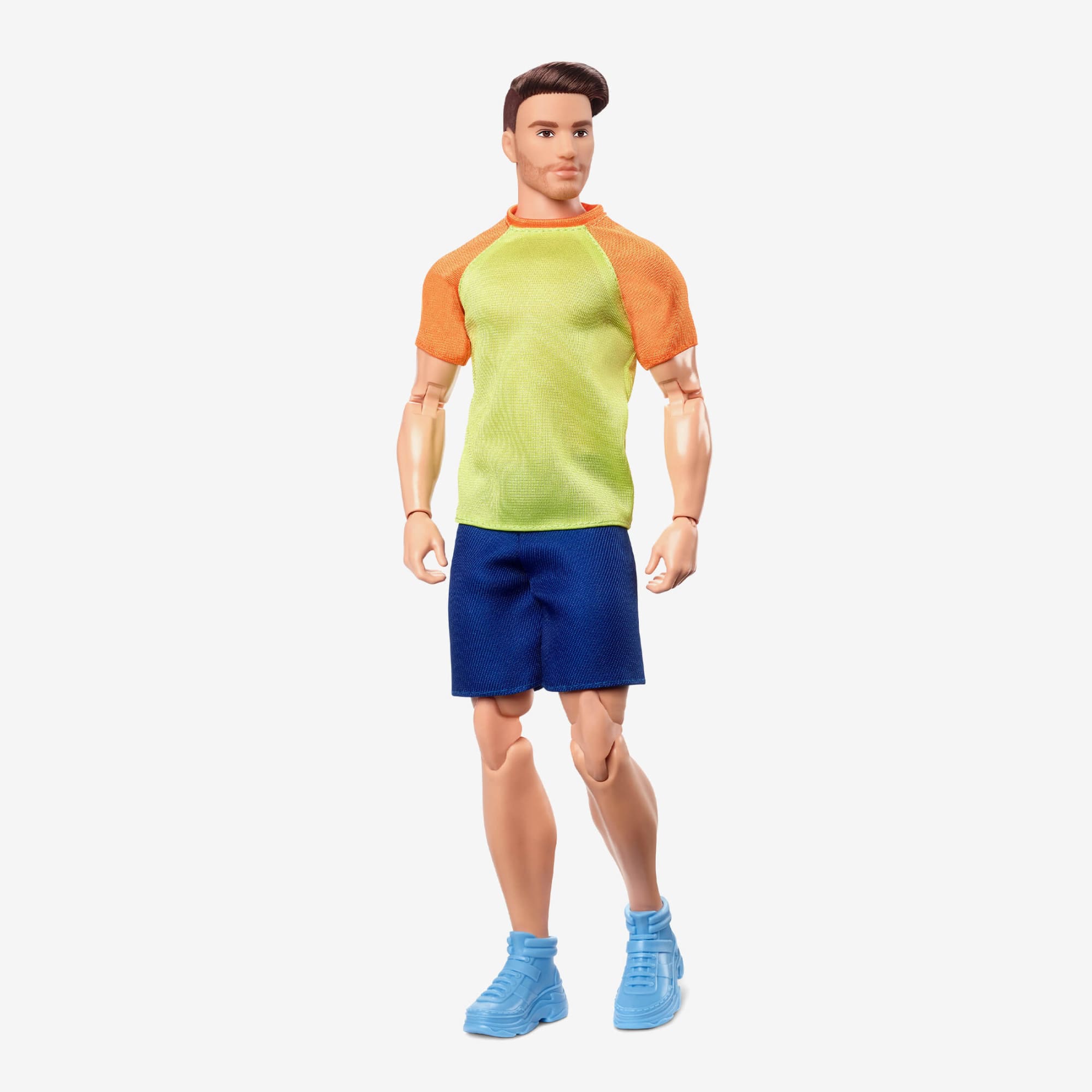 Barbie Looks Ken Doll (Buff Body. Curly Brunette Hair) - Image 2