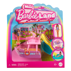 Barbie-Bateau de Rêve Mini-Barbieland-Coffret Bateau et Poupée