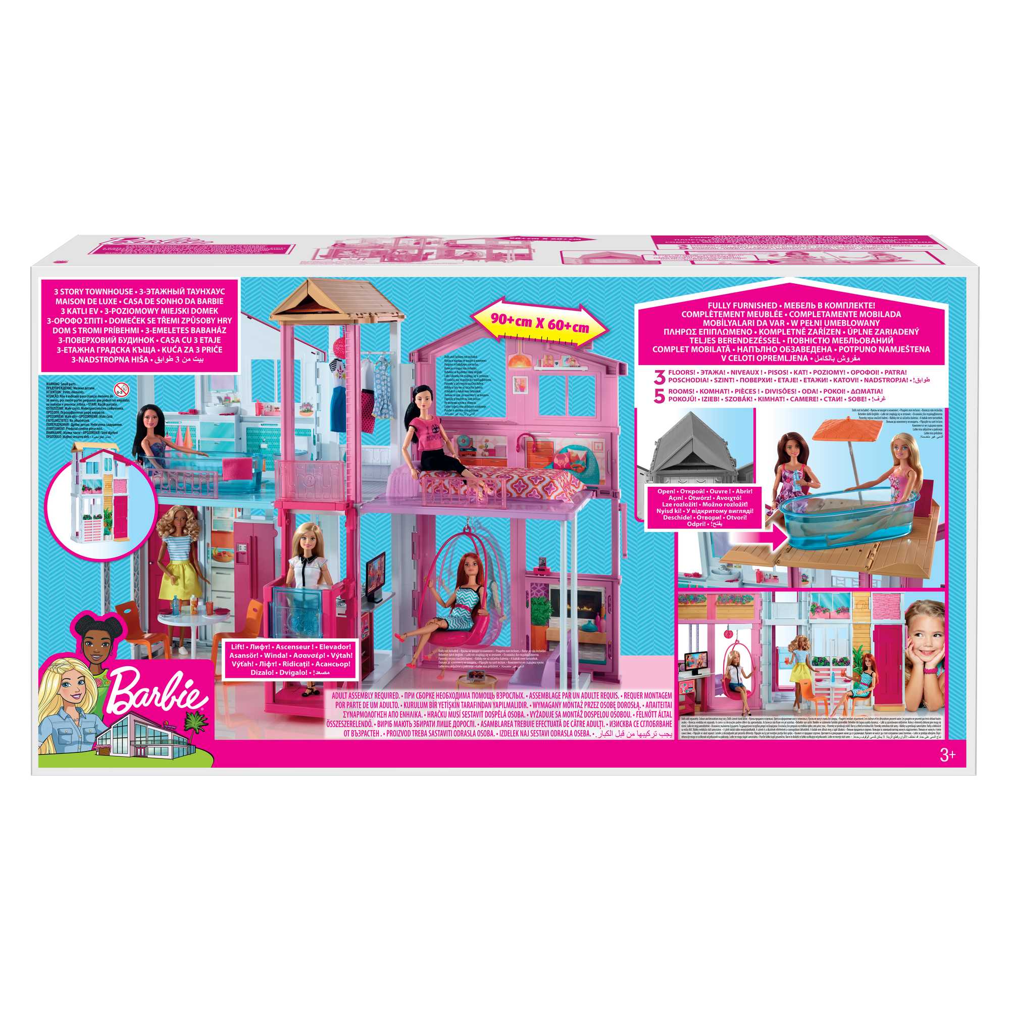 Barbie 3-Story Townhouse - Image 6