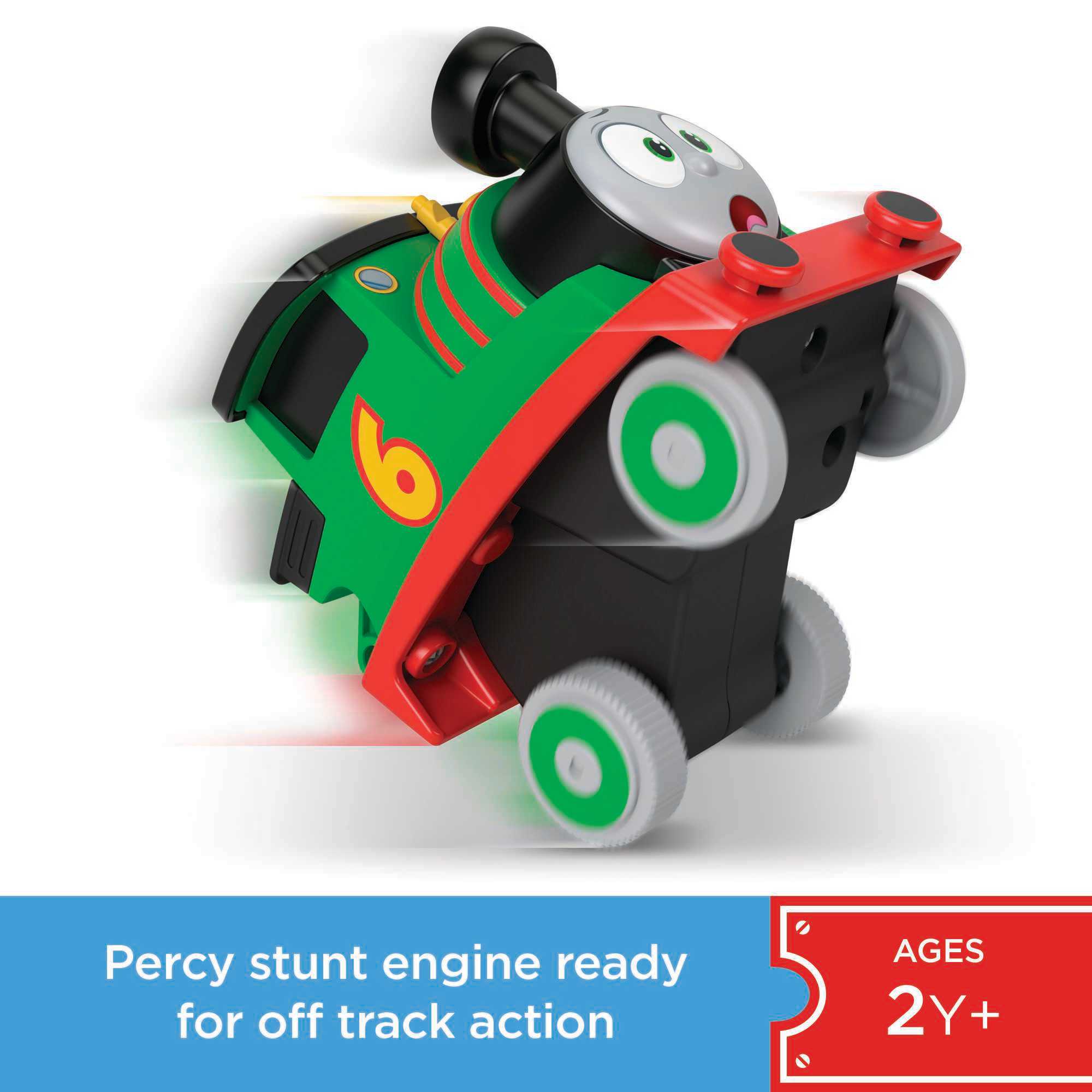 Fisher-Price Thomas & Friends Press 'n Go Stunt Engine Percy - Image 2