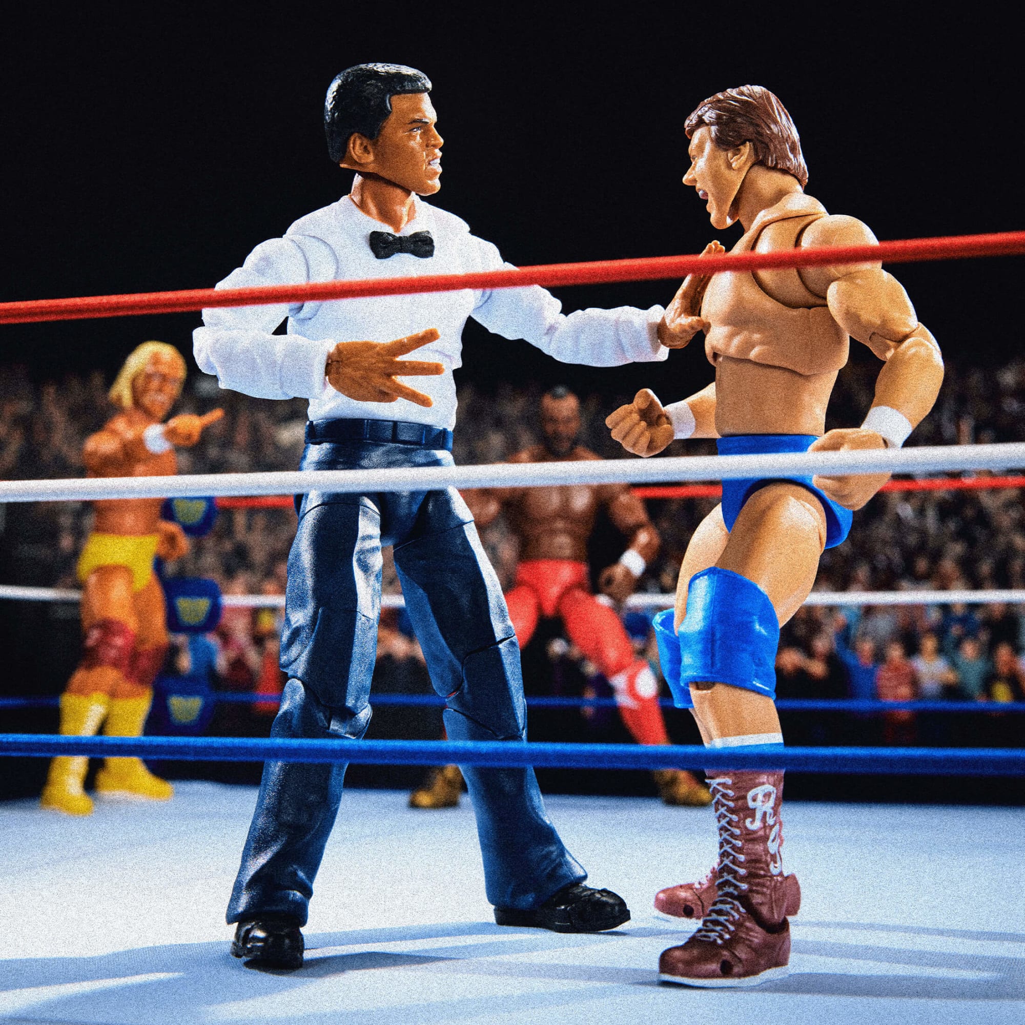 WWE Ultimate Edition Muhammad Ali Action Figure Set - Image 7