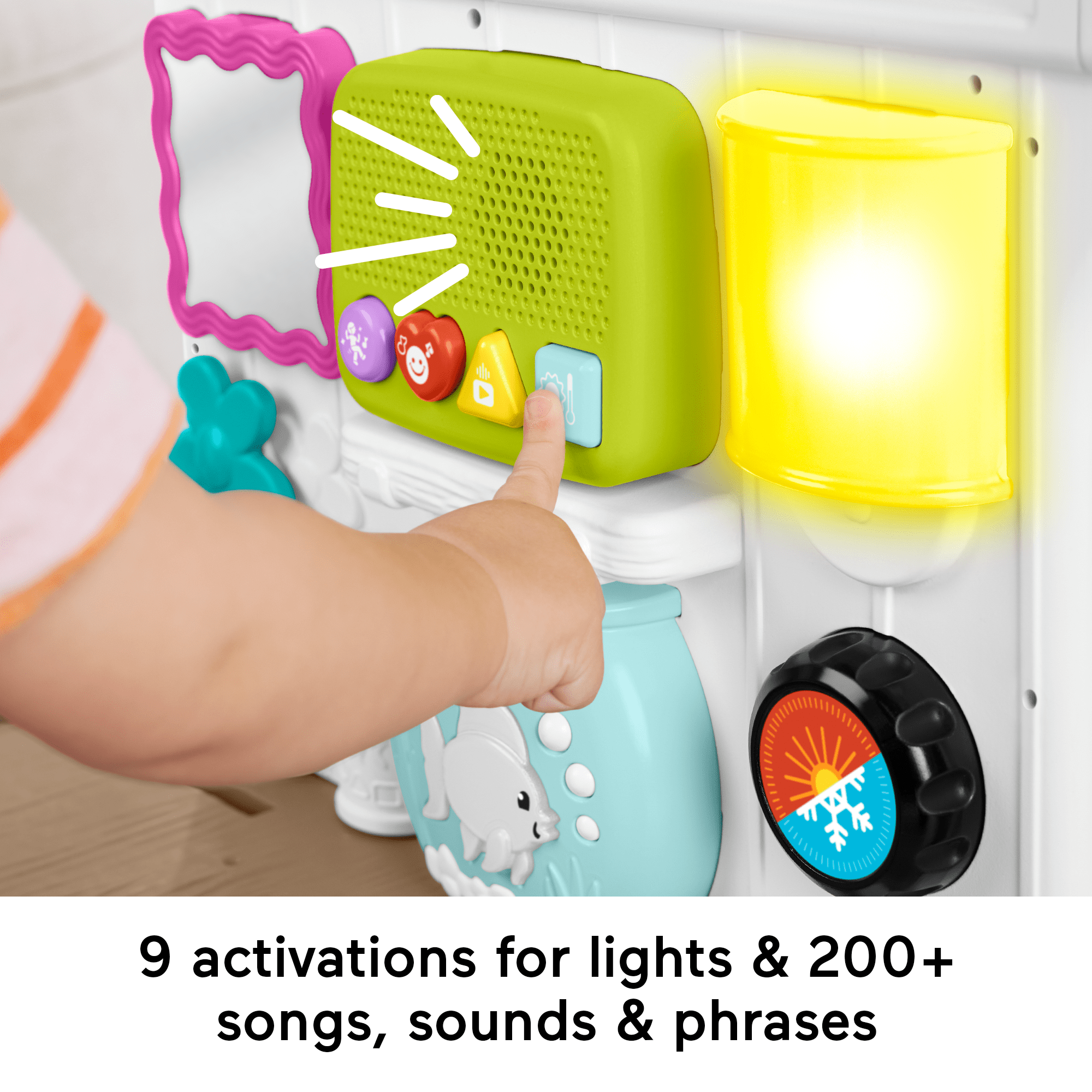 Fisher-Price Laugh & Learn Ultimate Playhouse Baby & Toddler Electronic Learning Toy. Multilanguage Version - Image 4